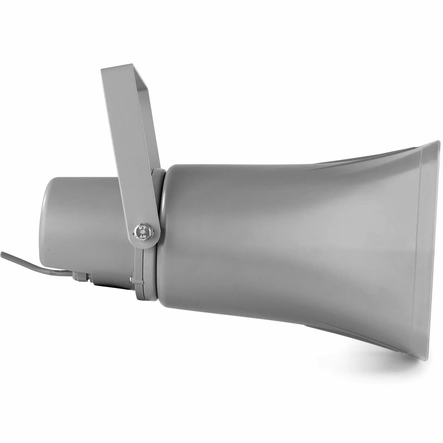 Power Dynamics HS40 - Altavoz de bocina, instalación línea 100 V, suministrado con Soporte de Montaje, Ideal para megafonía en estadios Deportivos o almacenes, 3 potencias de Salida 10W / 20W / 40W