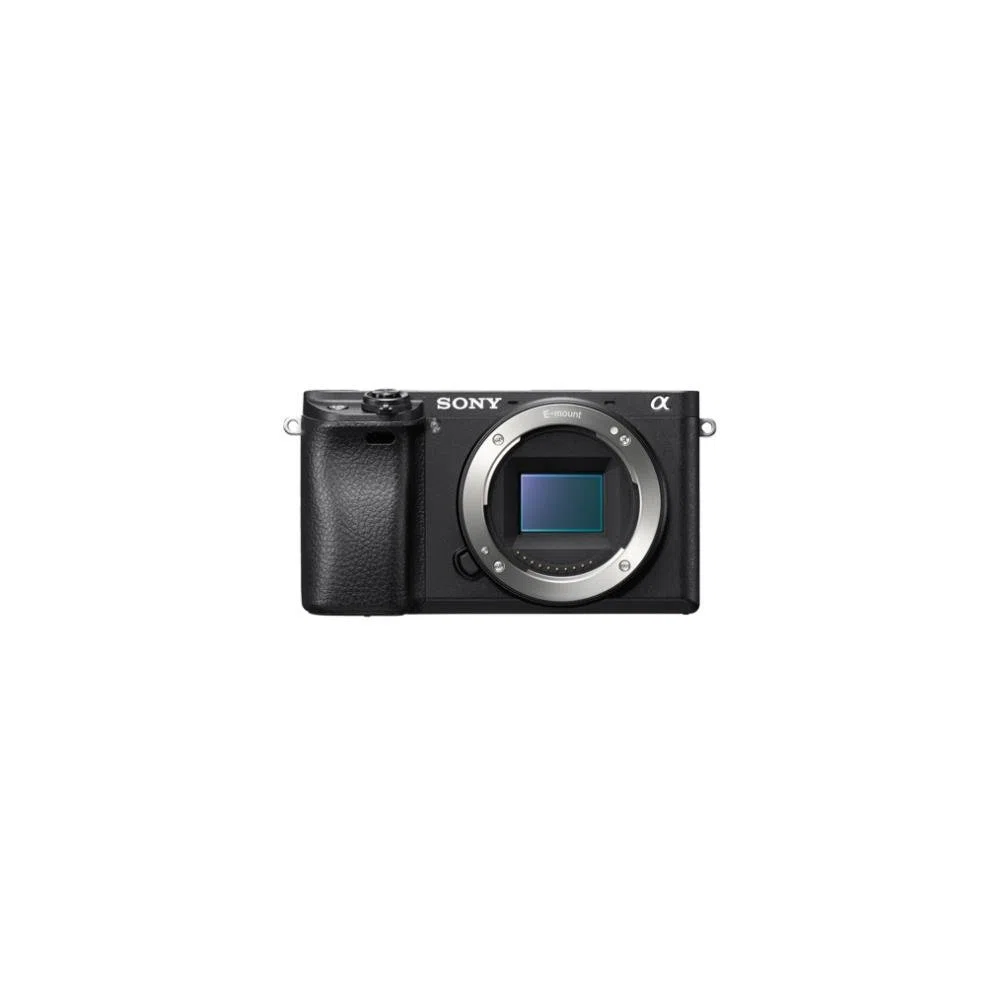 Sony Alpha A6300 - Cámara compacta con Montura Tipo E (Sensor APS-C CMOS Exmor R, procesador BIONZ X de 24,2 MP, 425 Puntos AF y grabación 4K), Color Negro