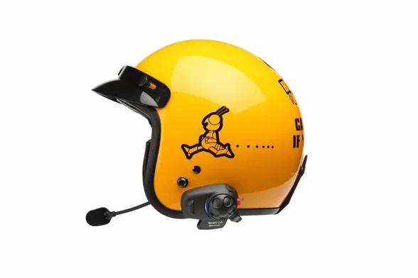 Sena SMH5-10 - Auriculares Bluetooth universales e intercomunicador para Scooter y Motocicleta, Color Negro