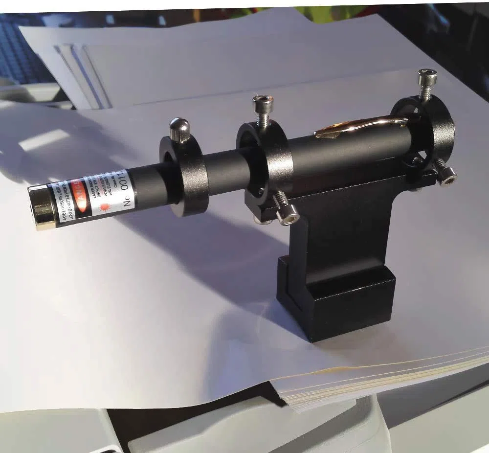 Soporte de puntero láser para telescopio astronómico (para telescopio William tipo cola de milenario) – Obtenga un punto láser en un dispositivo de apunte fresco