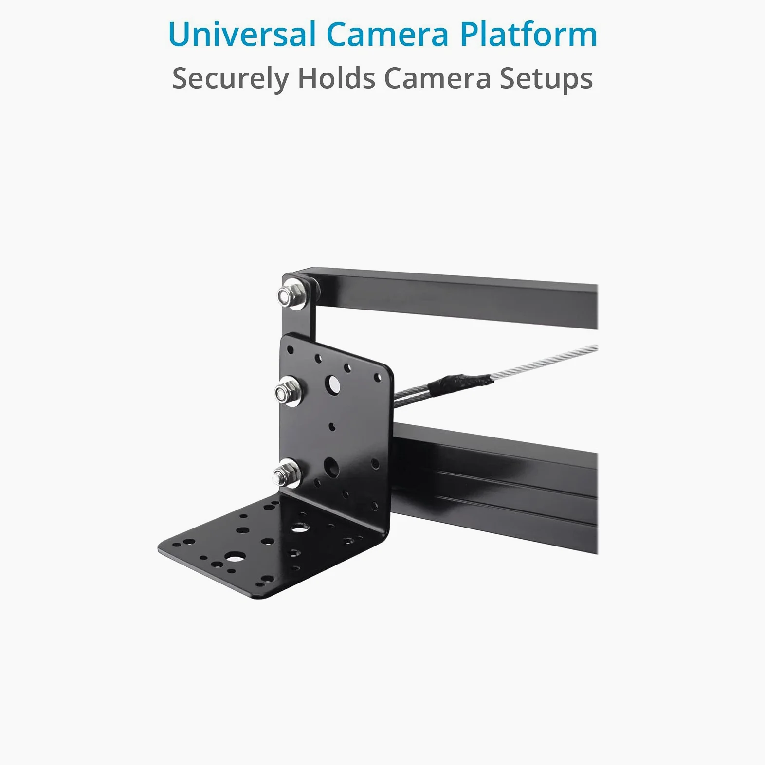 Grúa para cámara PROAIM de 4,2 m, Soporte, trípode Jr. con Giro e inclinación para cámaras DSLR y videocámaras. Compatible con cardán (P-14-JS-JRPP).