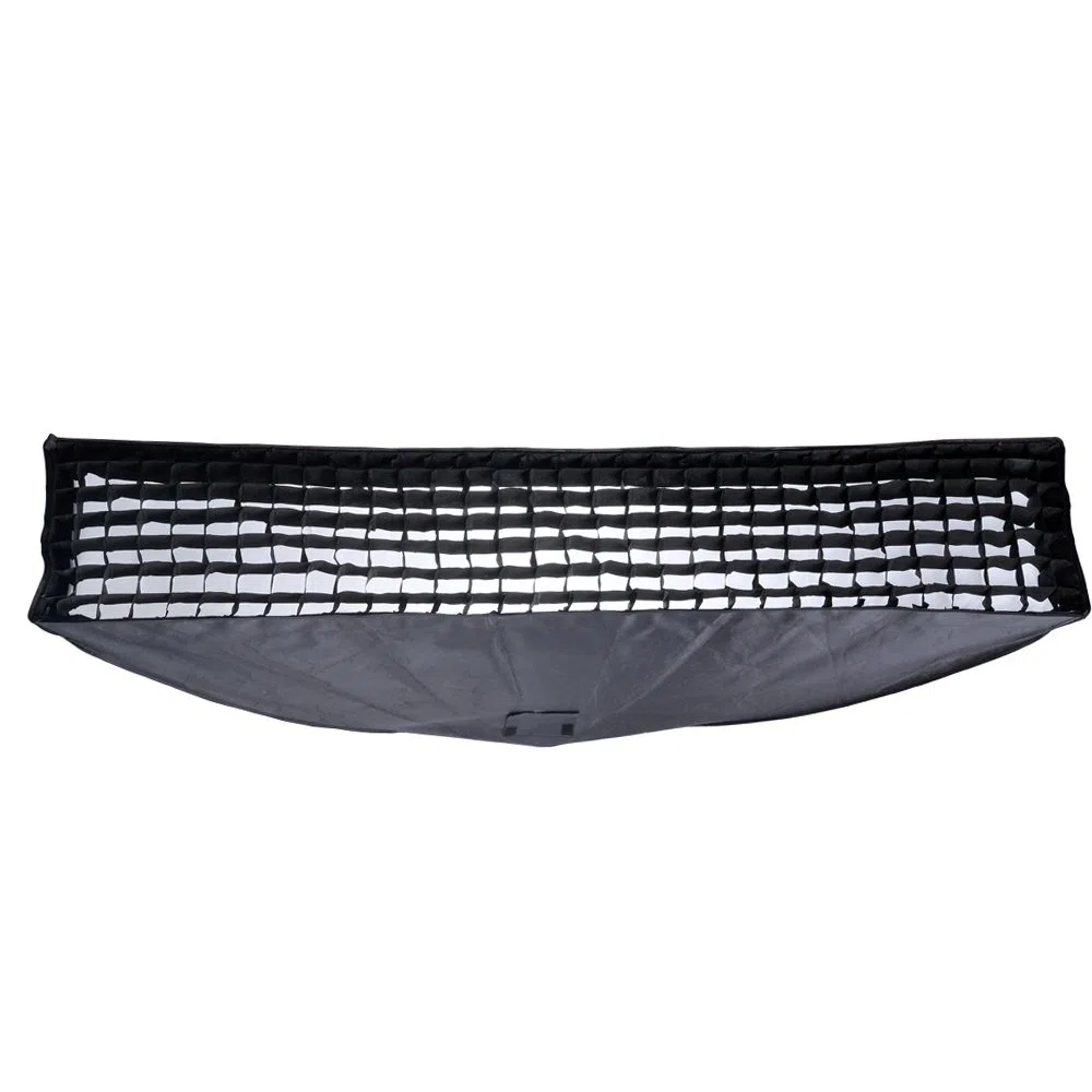 Godox 35 x 160 cm Grid Honeycomb Softbox Bowens Monte para Estudio Strobe Flash Lampara + Letwing Paño (SB-FW 160x35)