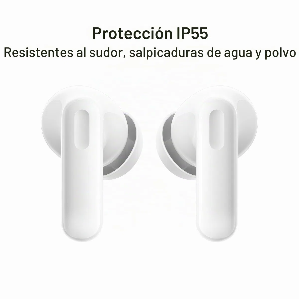 OPPO Enco Buds3 Pro Auriculares Inalámbricos Bluetooth 5.4 – Ultraligeros (4,3g), Graves Potentes 12,4mm, Cancelación de Ruido AI, 54h Batería, IP55, Modo Gaming Baja Latencia – Gris | Ultraligeros 4,3g, Graves Potentes 12,4mm, Cancelación de Ruido AI, 54