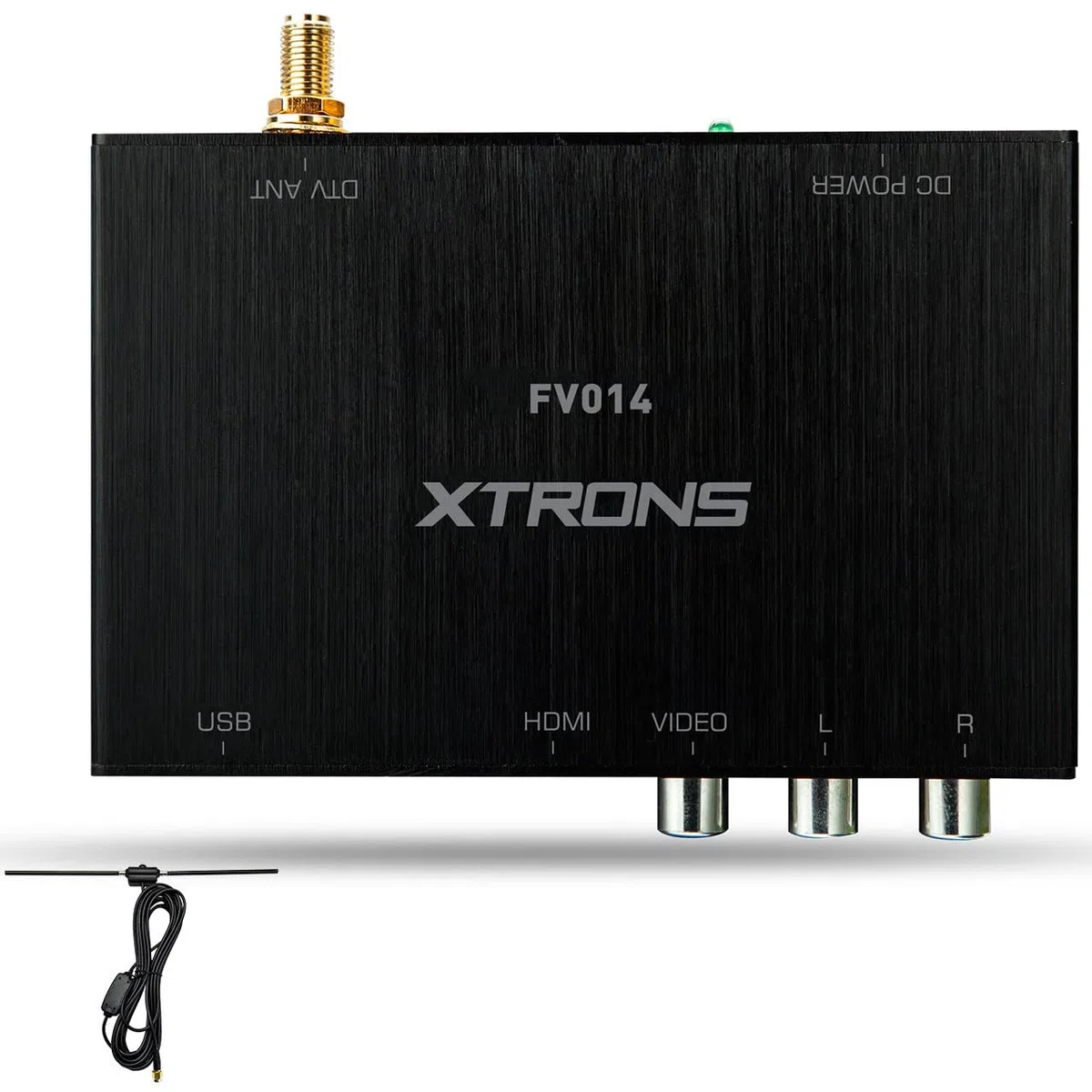 Xtrons Car Digital DVB-T / T2 Caja de TV Freeview HDMI HD USB Sintonizador de TV Receptor Estéreo del Coche Reproductor de DVD Camión Autobús Vehículos