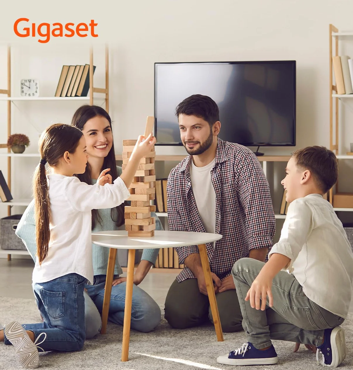 Gigaset Pure 120A - Teléfono inalámbrico - Teléfono DECT con contestador - Pantalla retroiluminada - Compatible con Audífonos, Protección de Llamadas no deseadas, Negro Antracita