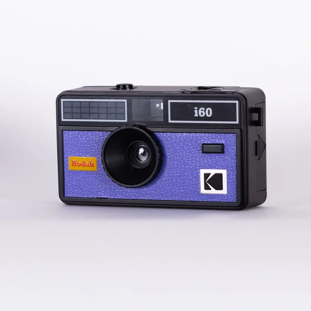 Kodak i60 Cámara de película Reutilizable de 35 mm, Estilo Retro, sin Enfoque, Flash Integrado, Prensa y Flash emergente (Muy Peri)
