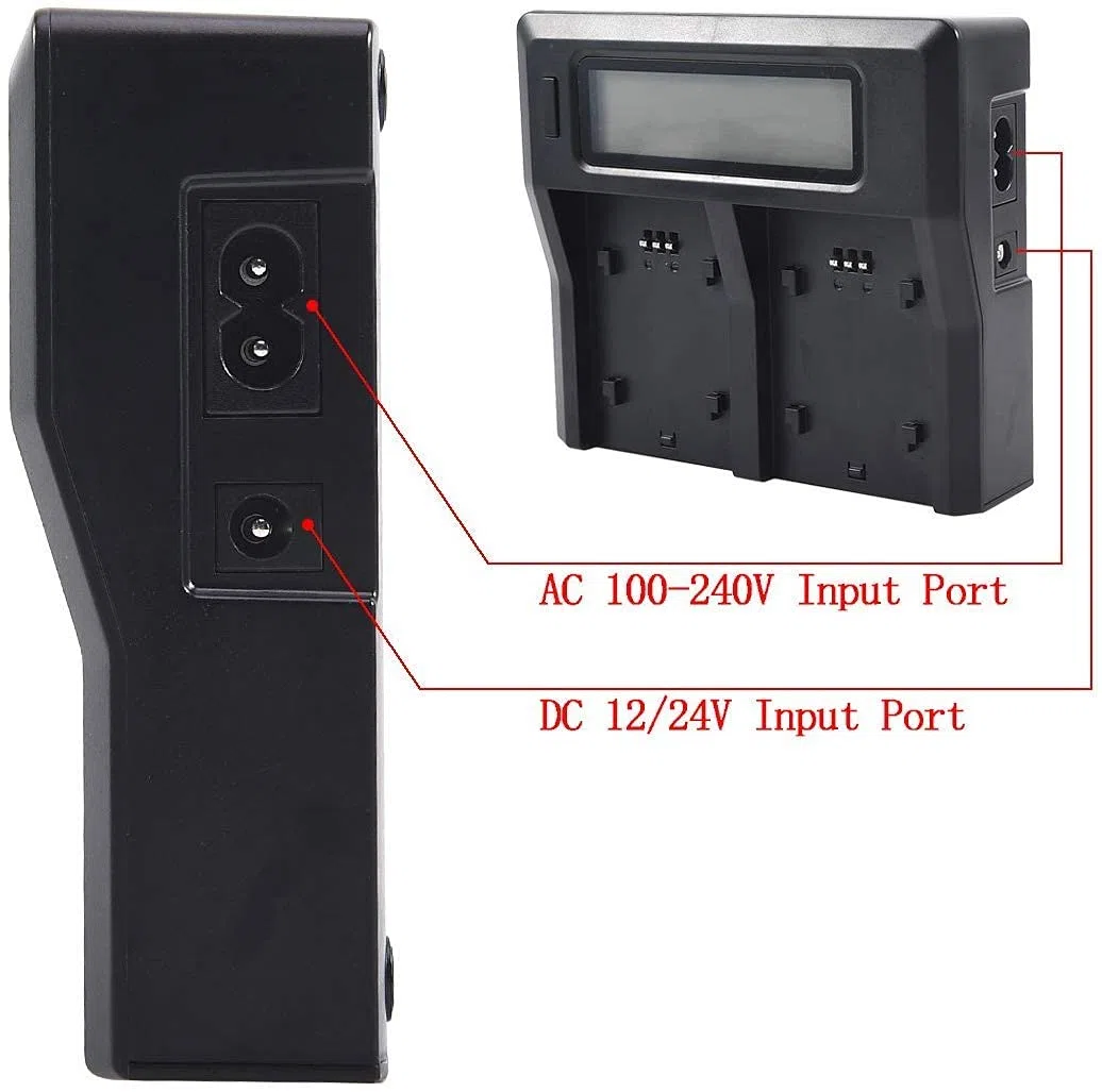 DSTE BP-U60 Batería + LCD Cargador Compatible para Sony PMW-150P,PMW-160,PMW-200,PMW-EX1,PMW-EX1R,PMW-EX3,PMW-EX3R,PMW-EX160,PMW-EX260,PMW-F3K,PMW-F3L,PXW-X180