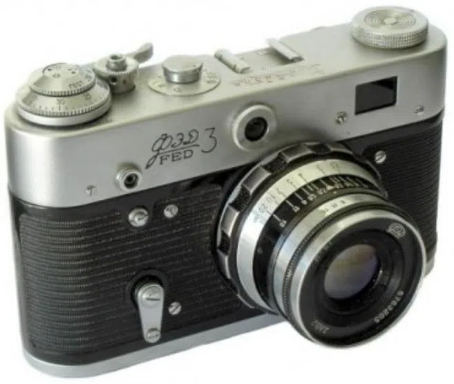 Fed-3 URSS - Cámara de película soviética rusa de 35 mm