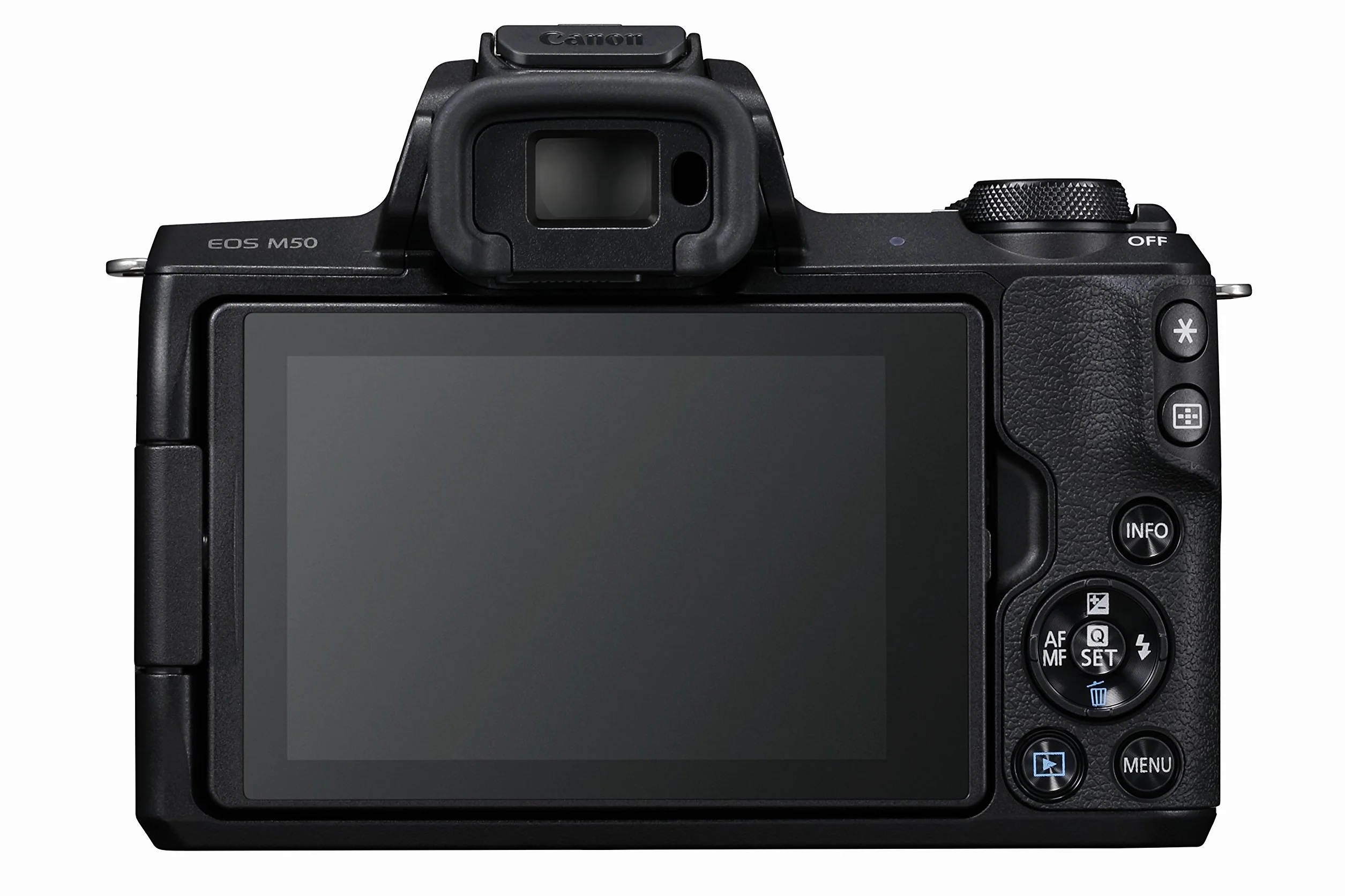 Canon EOS M50 - Kit de cámara EVIL de 24.1 MP y vídeo 4K con objetivo EF-M 15-45mm IS MM (pantalla táctil de 3", estabilizador óptico, Wifi) color negro