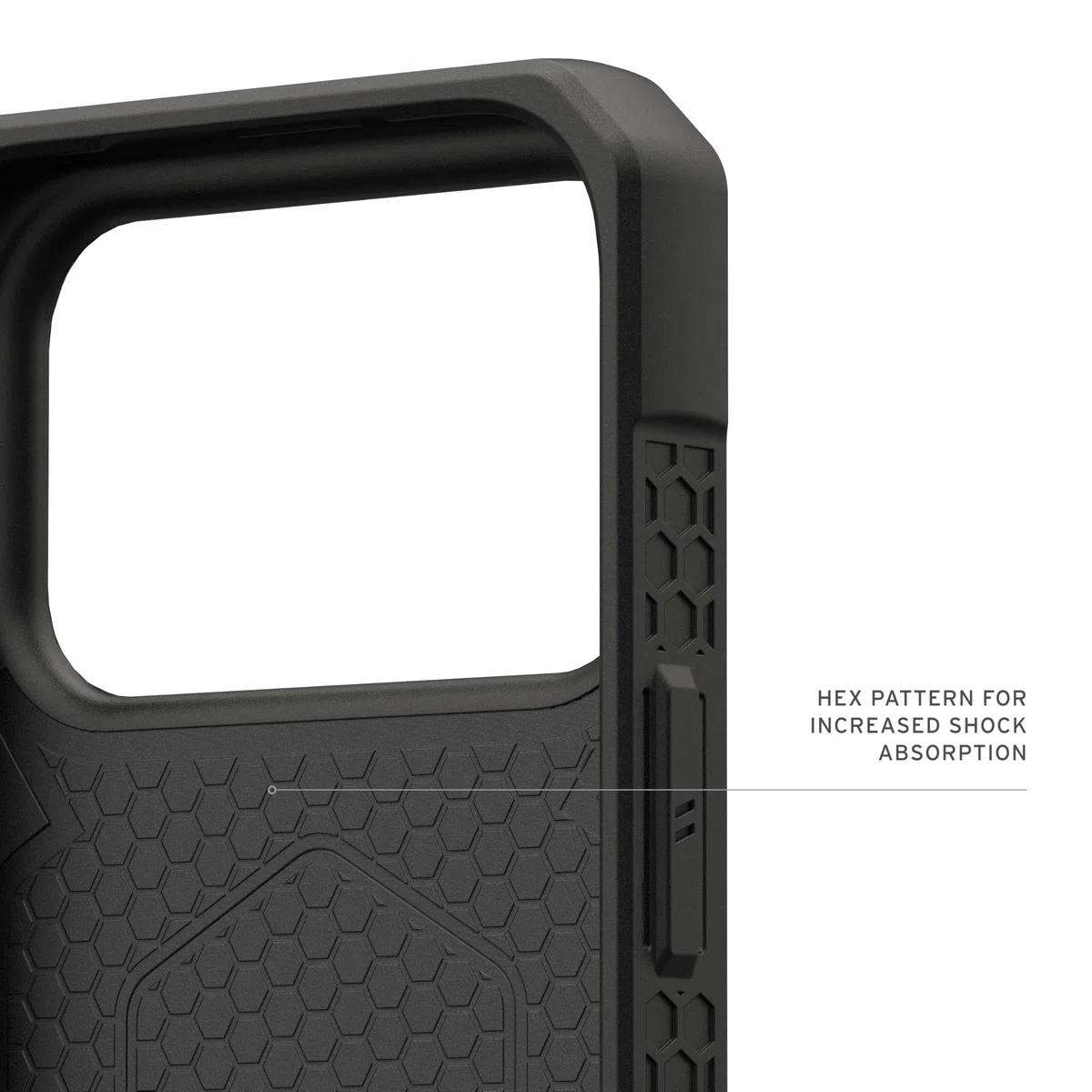 Urban Armor Gear Monarch Pro Case Compatible con Apple iPhone 17 Pro Funda (Carga inalámbrica/magnética, protección de 5 Capas) Titanio
