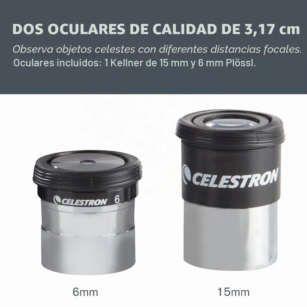 Celestron 94307 AstroMaster Eyepiece & Filter Accessory Kit, 8 Piece, Black