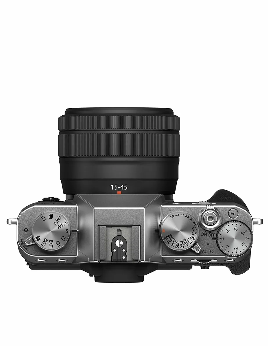 Fujifilm X-T30 II, FUJINON XC15-45mmF3.5-5.6 OIS PZ Kit Color Plata
