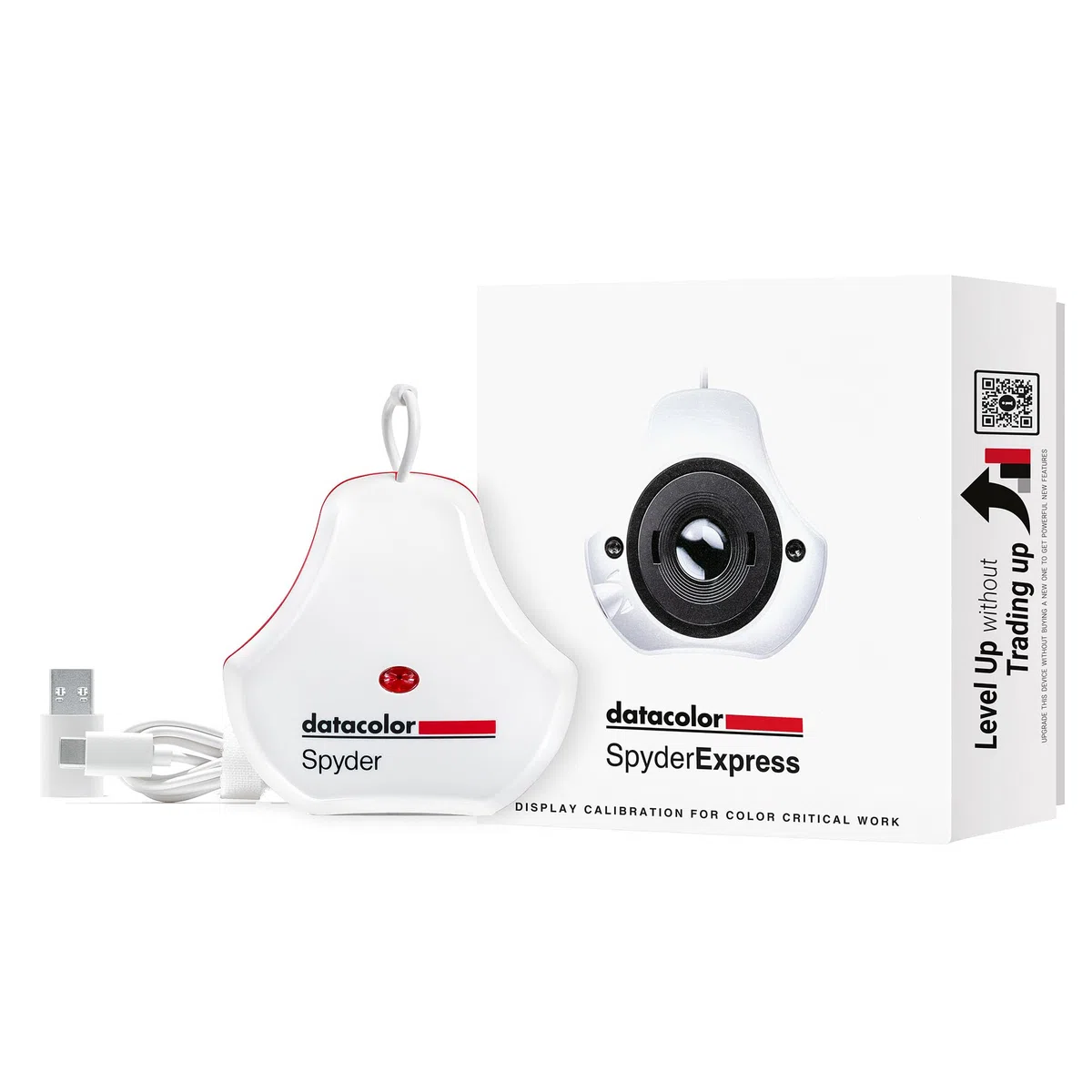 Datacolor SpyderExpress – Calibración de Monitores para Fotografía, Diseño y Creación, Compatible con MacBook M4 mini-LED, Calibra 3 Pantallas, Configuración en 90-segundos, Software Actualizable