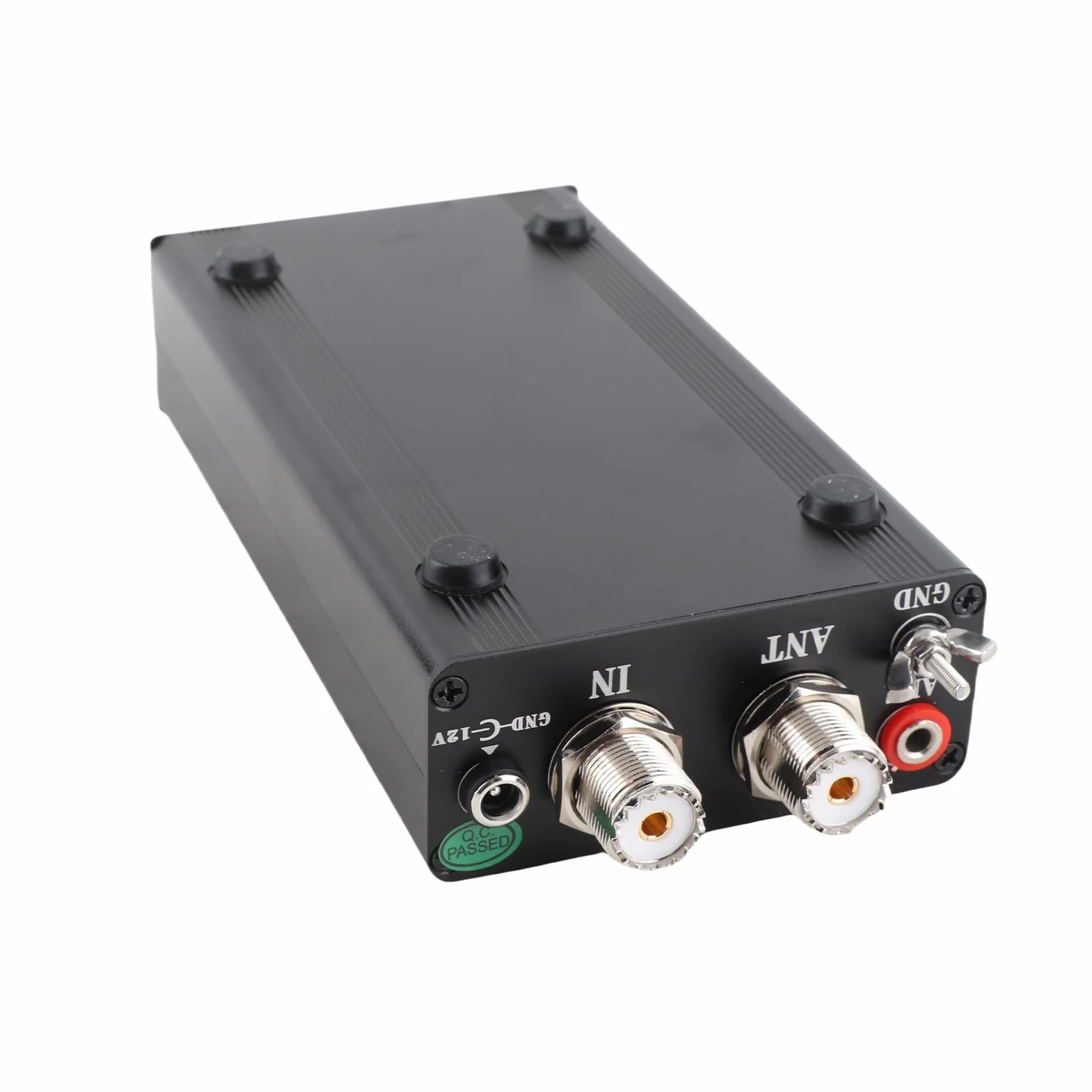 ATU-130 1.8‑50MHz 200W Micro Sintonizador de Antena Automático de Onda Corta Mini Sintonizador de Antena con Carcasa de Metal