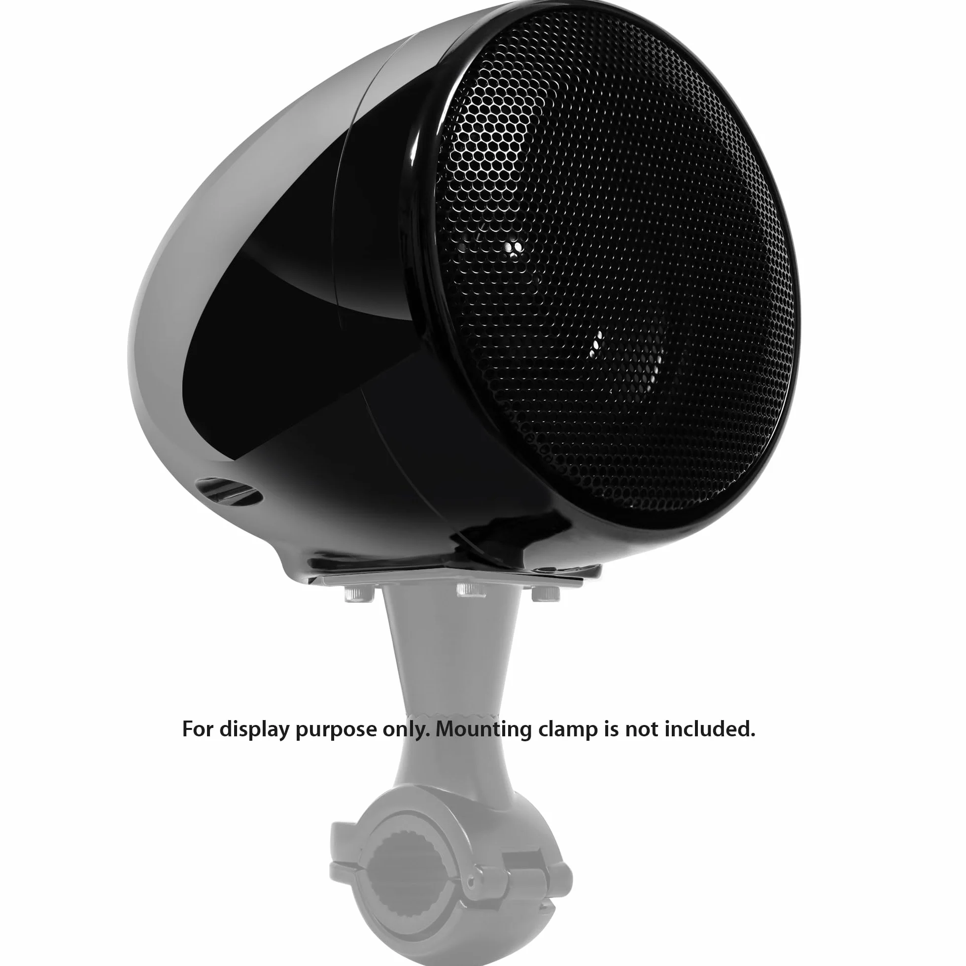 Altavoz pasivo de Rango Completo de 15 W con Enchufe RCA estándar, Piezas de Repuesto del Sistema de Audio M1000, M600, MX150H, SPK350 para Motocicletas, ATV, UTV, Barco (Negro,Red)