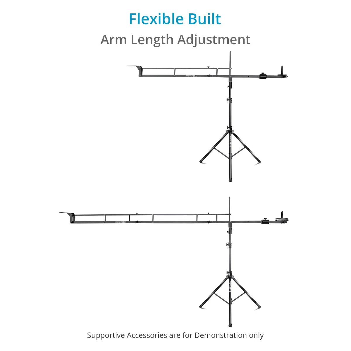 Grúa Pluma PROAIM Vega de 3,6 m para videocámaras y cineastas. Capacidad de Carga de hasta 4 kg (JB-VG12-01).