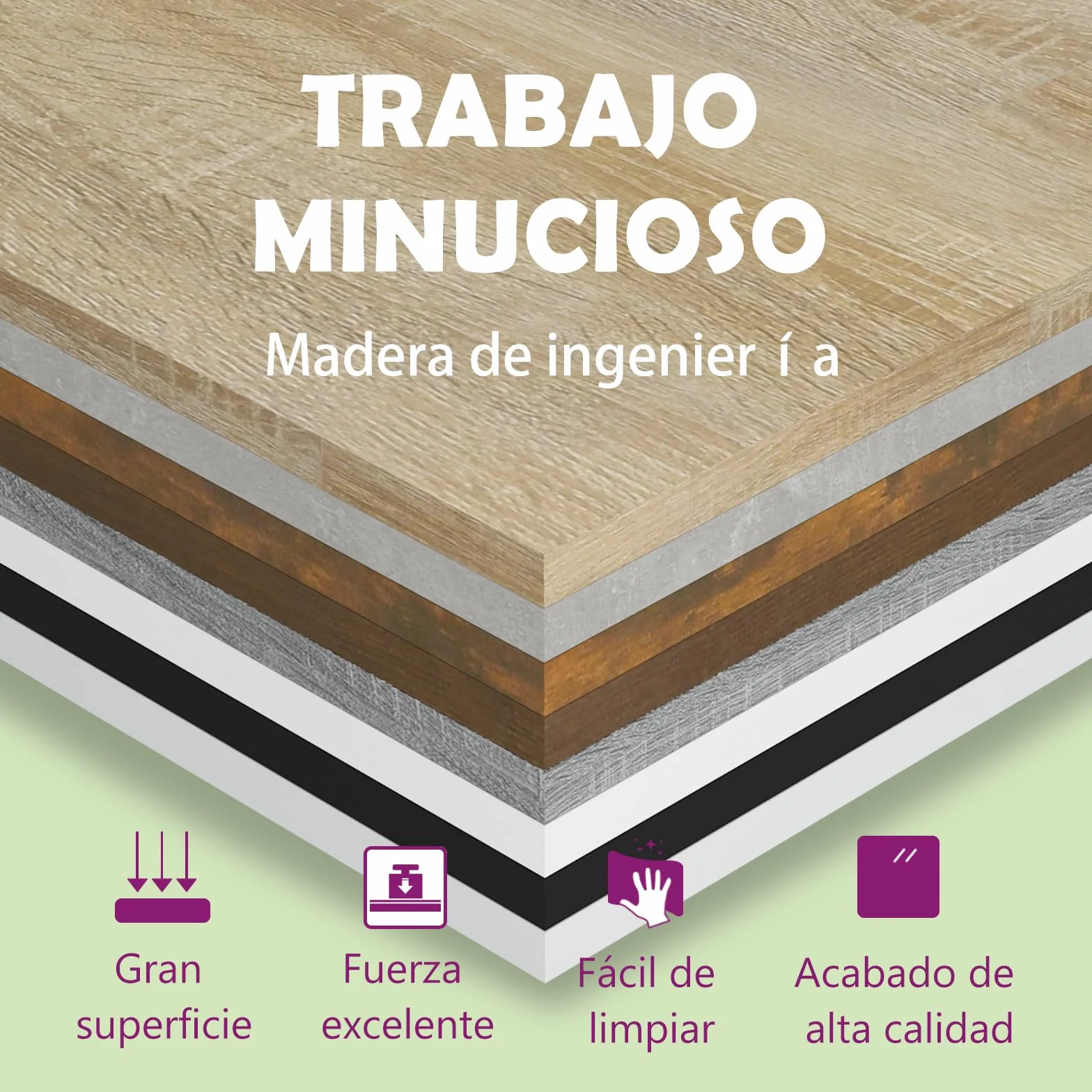 vidaXL Estantería para CDs Madera Contrachapada Mobiliario Organizador Colección Música Elegante Práctica Moderna Duradera Resistente Robusta Blanco