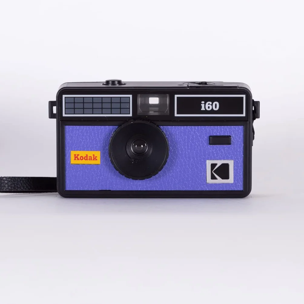 Kodak i60 Cámara de película Reutilizable de 35 mm, Estilo Retro, sin Enfoque, Flash Integrado, Prensa y Flash emergente (Muy Peri)