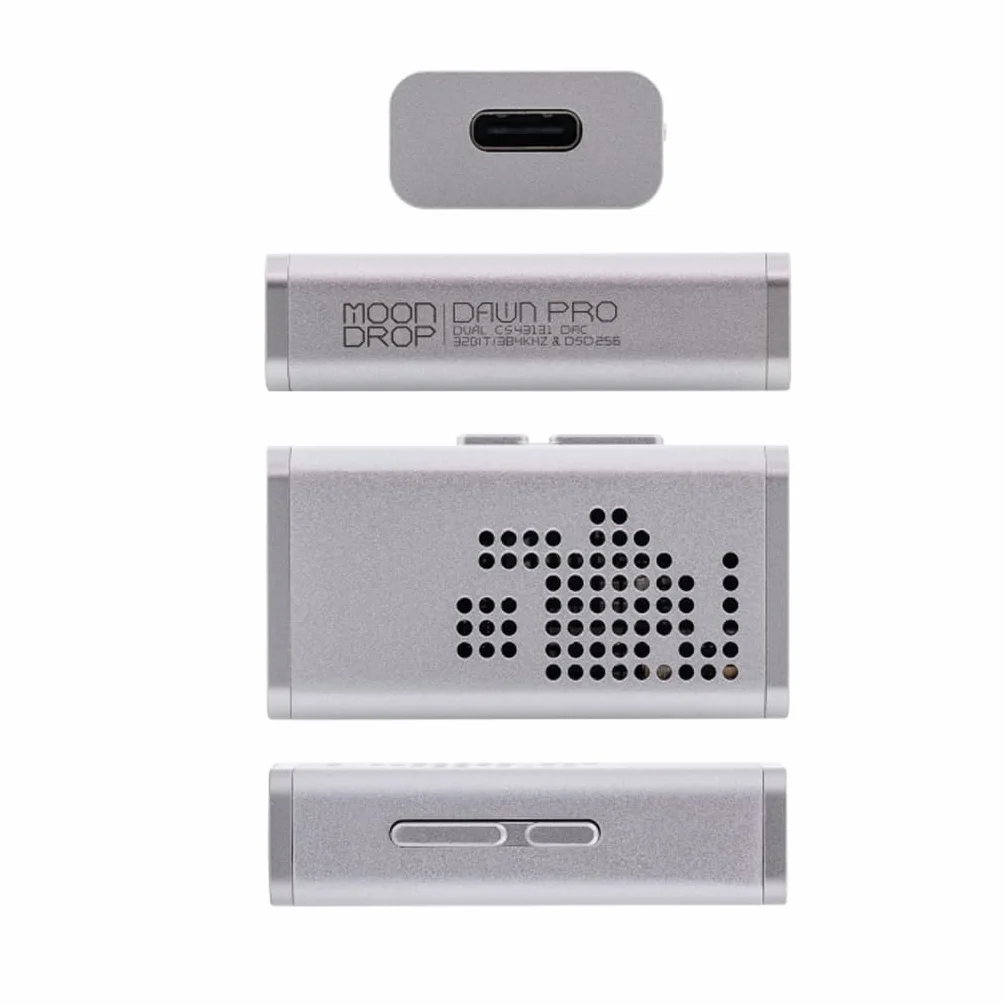 MOONDROP DAWN Pro - Amplificador de auriculares DAC/AMP Dual CS43131 DAC 32Bit/384kHz DSD256