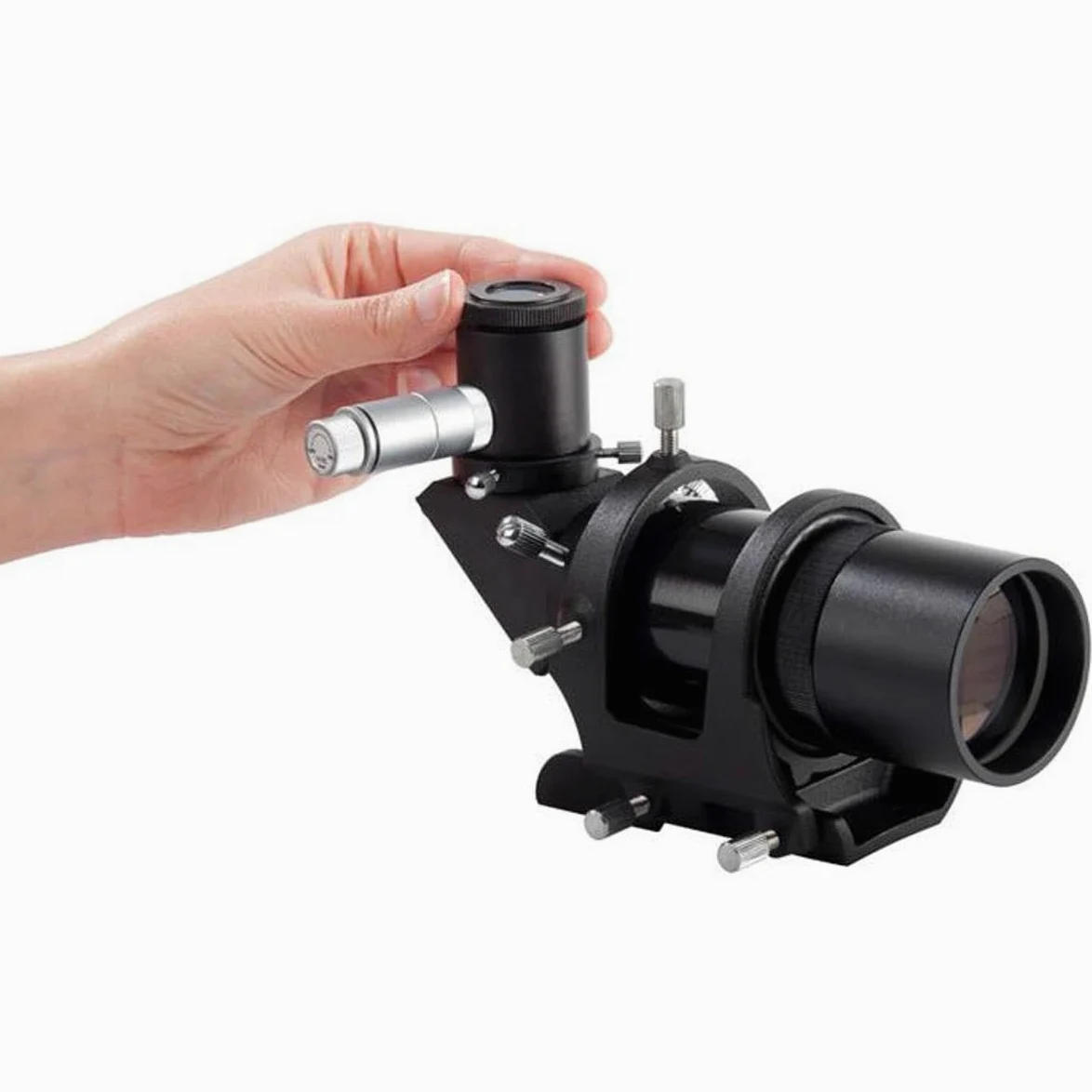 Celestron 93781: buscador RACI iluminado, negro