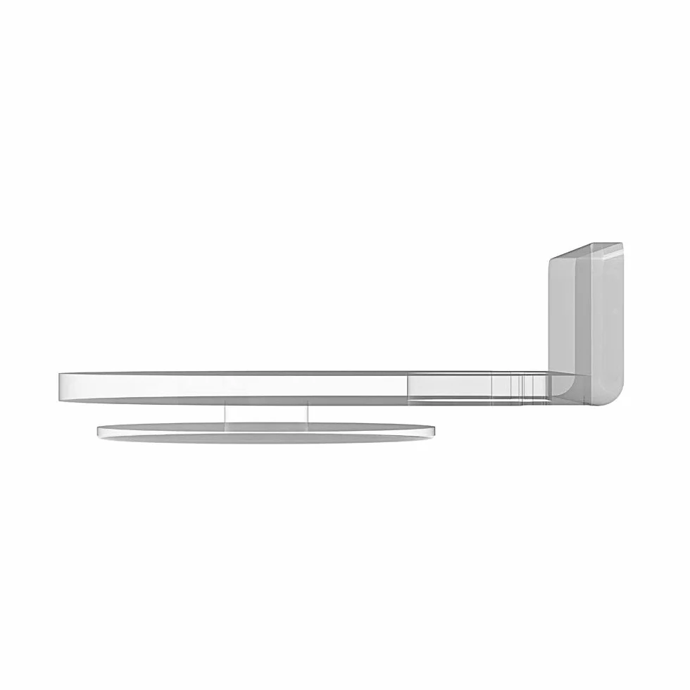 Alexa Echo Dot 3rd Wall Mount Stand with Cable Management Transparent A336