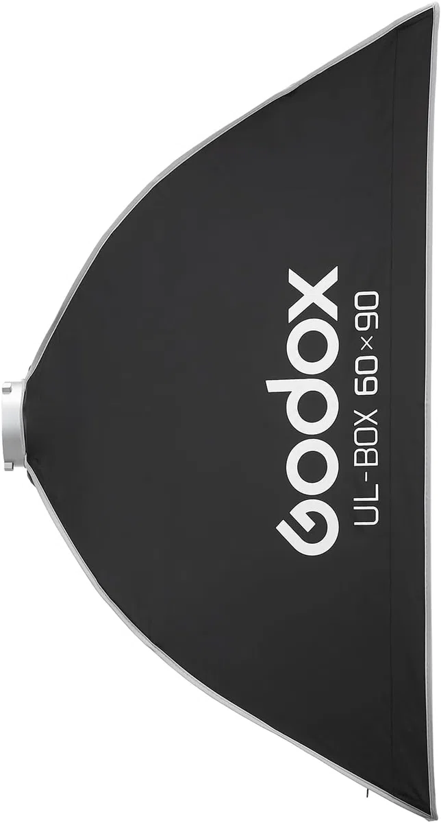 Godox UL-Box 60x90 cm / 24x35 Pulgadas Paraguas Softbox de Liberación Rápida - Softbox Rectangular Compacto，con Difusores，Rápida Instalación, Compatible con Montura Bowens