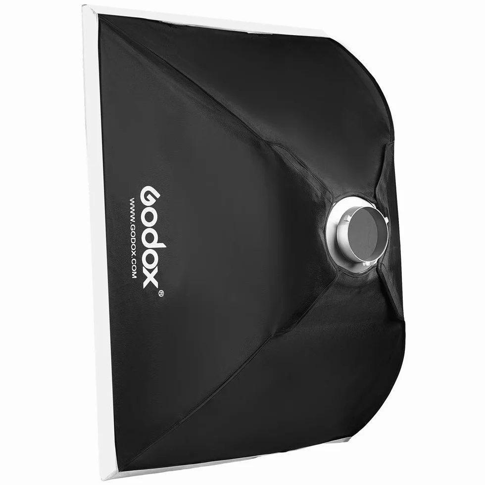 Godox SK400II - Kit de Montaje Flash estroboscópico (800 W, 2 Unidades, para Estudio fotográfico, localización de vídeo y fotografía de Retrato con Caja de luz, Soporte de iluminación, Kit de Puerta