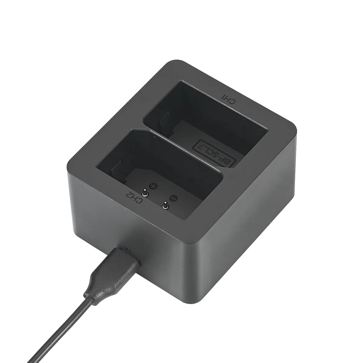 DSTE BP-SCL7 - Juego de 2 baterías recargables (7,4/1800 mAh) y cargador USB dual compatible con Leica M11, M11 Glossy, M11M, M11P