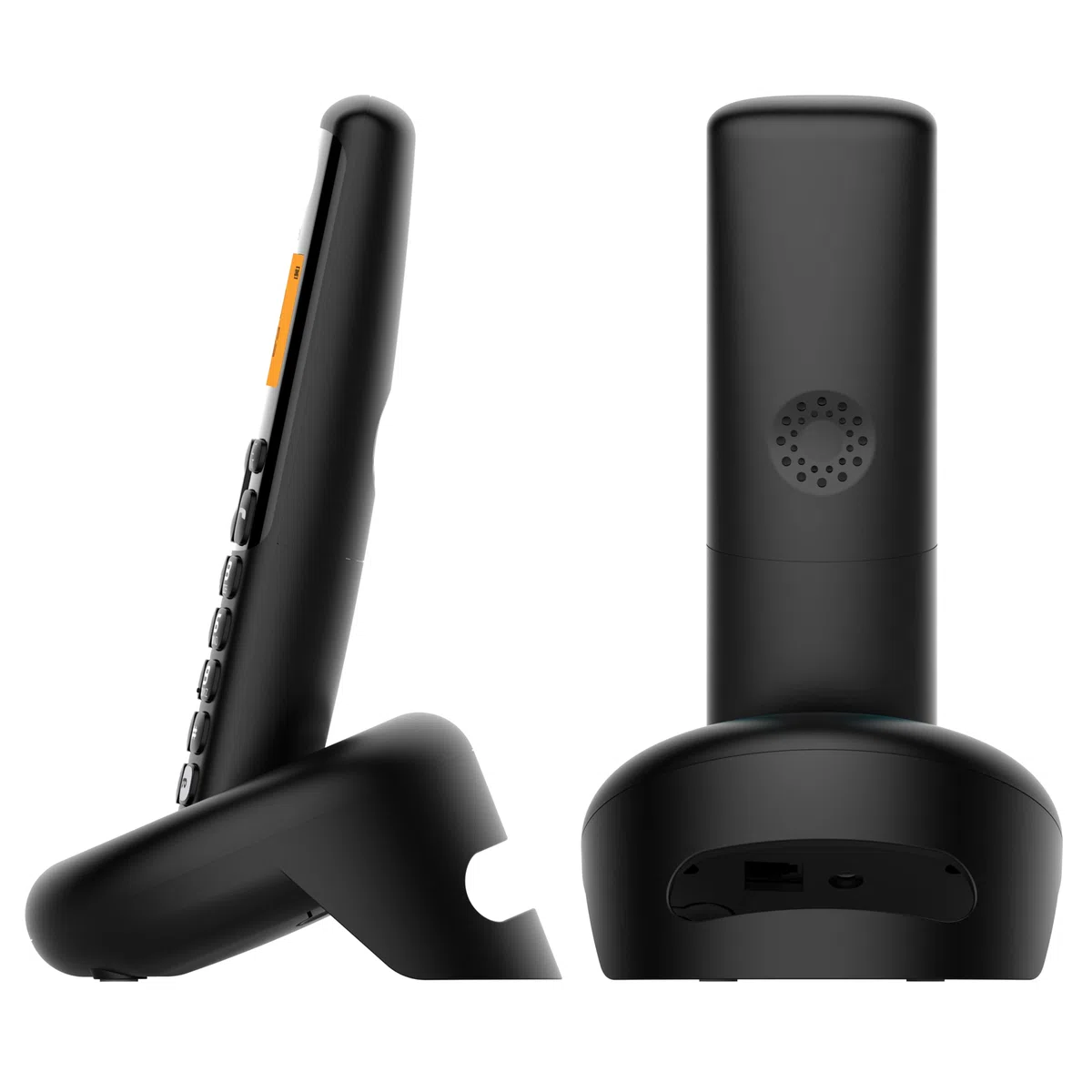 Alcatel E260 S.Voice Trio - Teléfono inalámbrico DECT con contestador con 3 teléfonos: diseño Compacto, Pantalla retroiluminada Grande, función Manos Libres, Bloqueo de Llamadas no deseadas