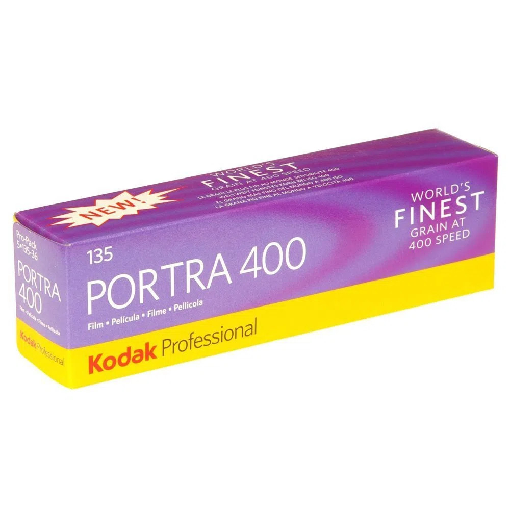 Kodak Portra 400 Professional ISO 400, 35 mm, 36 Exposiciones, Color Negative Film (5 Rollos por Paquete) por Kodak [Productos de importación paralela]