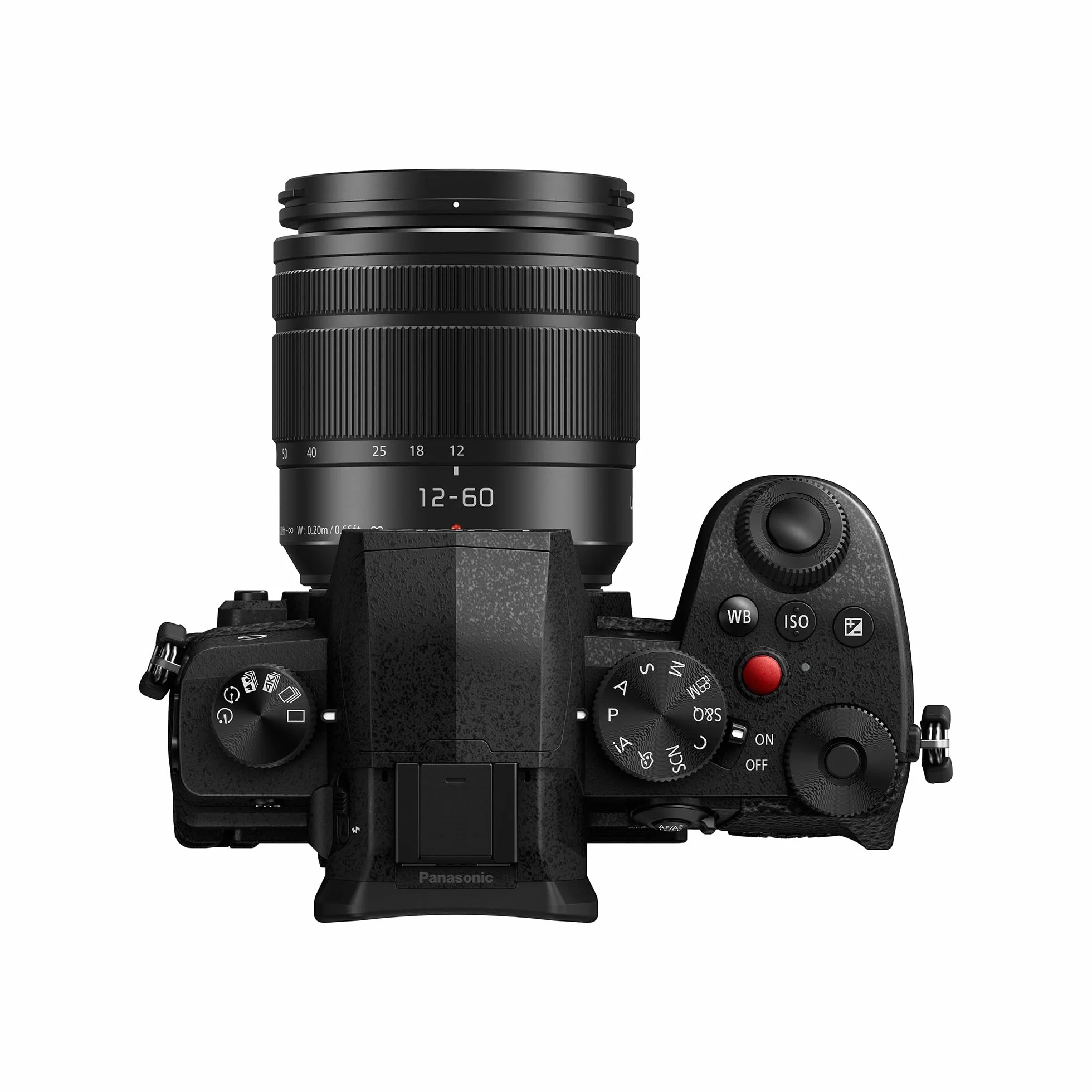 Panasonic DC-G97ME LUMIX Micro Cuatro Tercios Cámara sin Espejo con Lente H-FS12060 LUMIX G Vario de 12-60 mm, 20,3 MP, 4K 30p, LCD de Ángulo Libre, Wi-Fi, Bluetooth, Color Negro