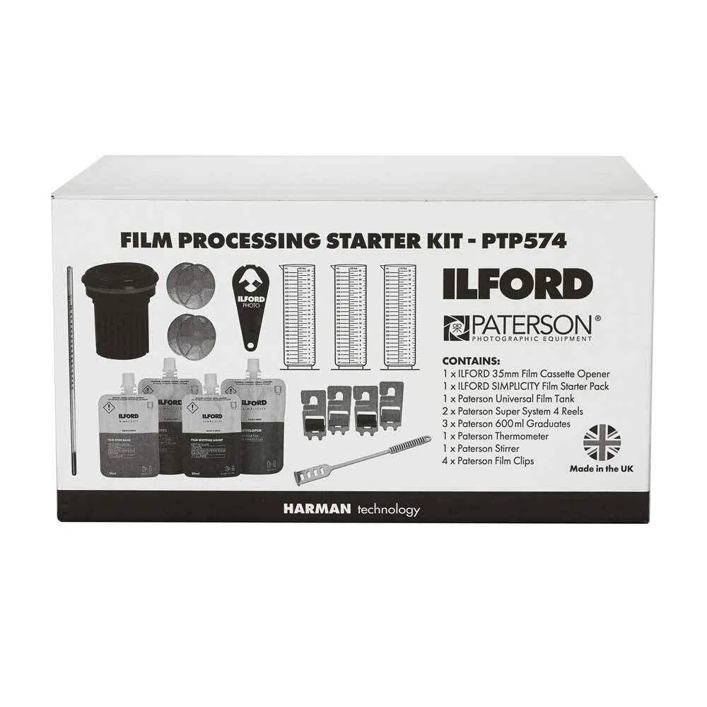 Ilford + Paterson Film Starter Kit