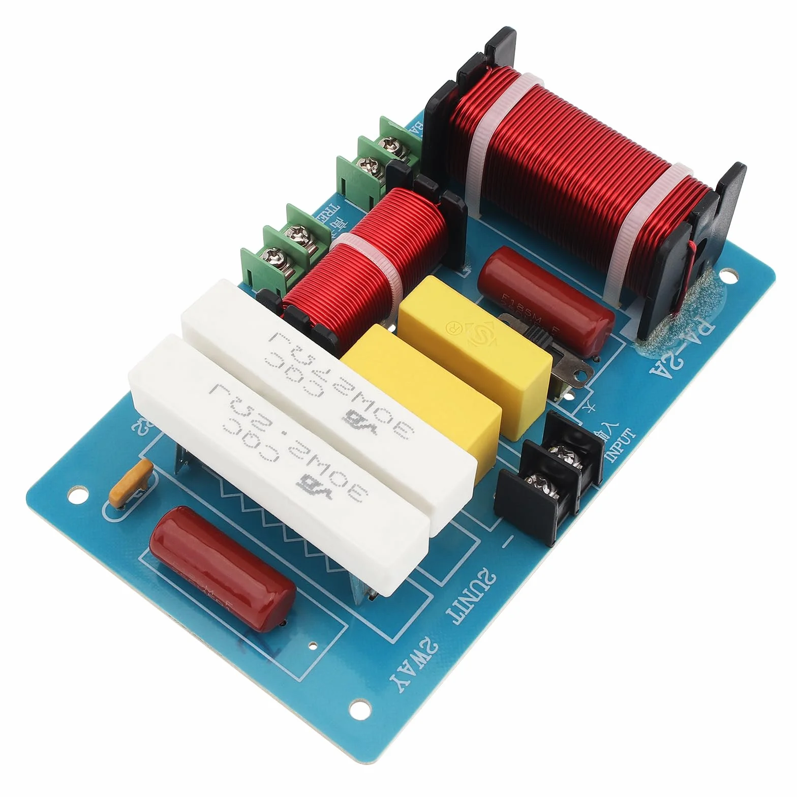 Altavoz de 2 vías Crossover 450 W 4-8 ohmios Divisor de frecuencia alta y baja Alta fidelidad