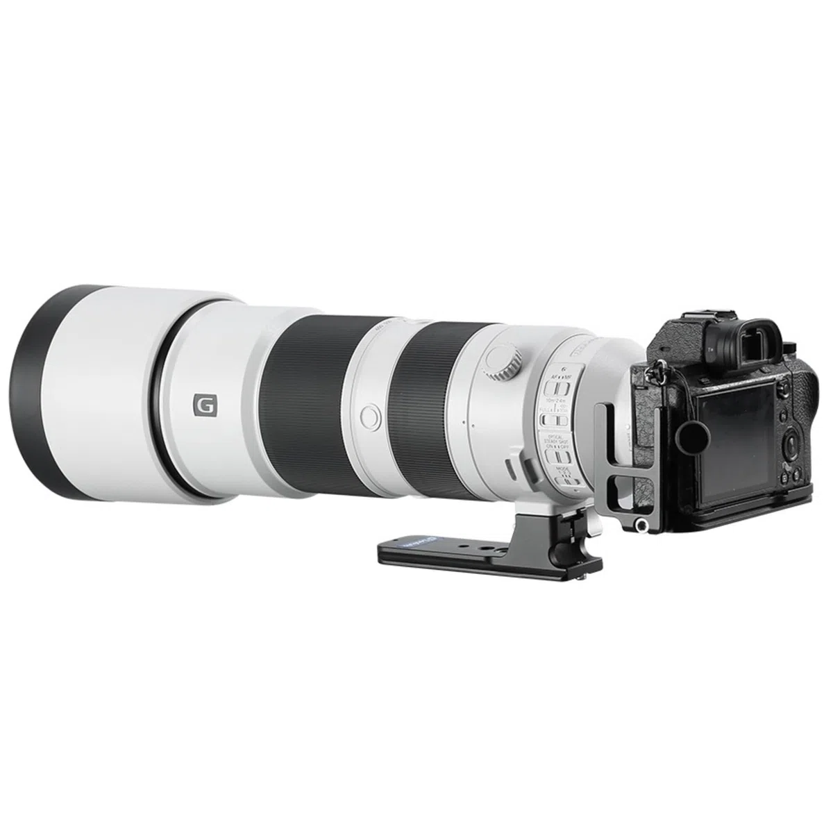 Leofoto Foot SF-02N para Sony FE 200-600MM F/5.6-6.3 G OSS E-Mount Lens Arca