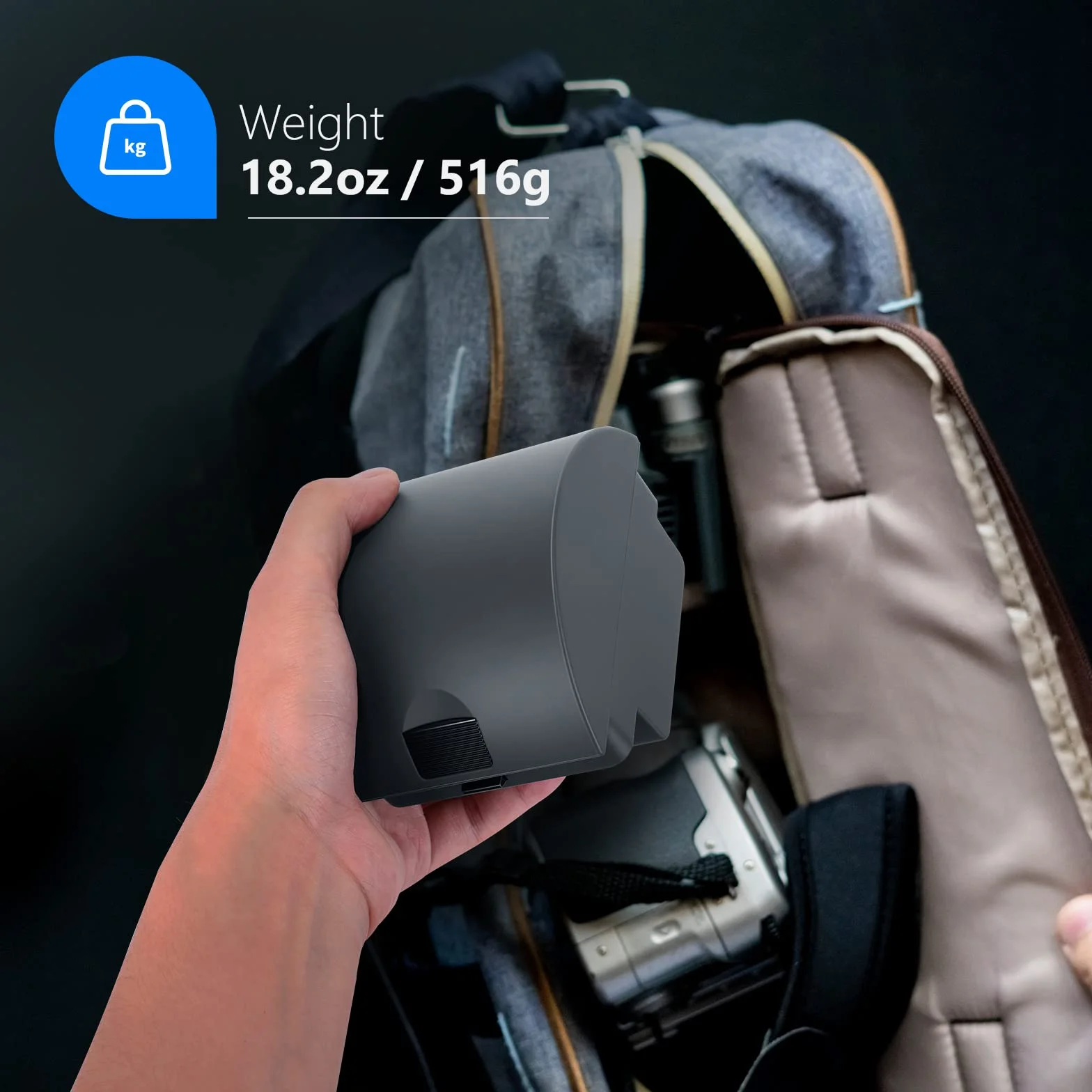 Neewer Batería Li-Ion Batería de Repuesto Recargable de Alta Capacidad para Flash Q300, Vision 4, ML300 Flash Strobe para Estudio al Aire Libre