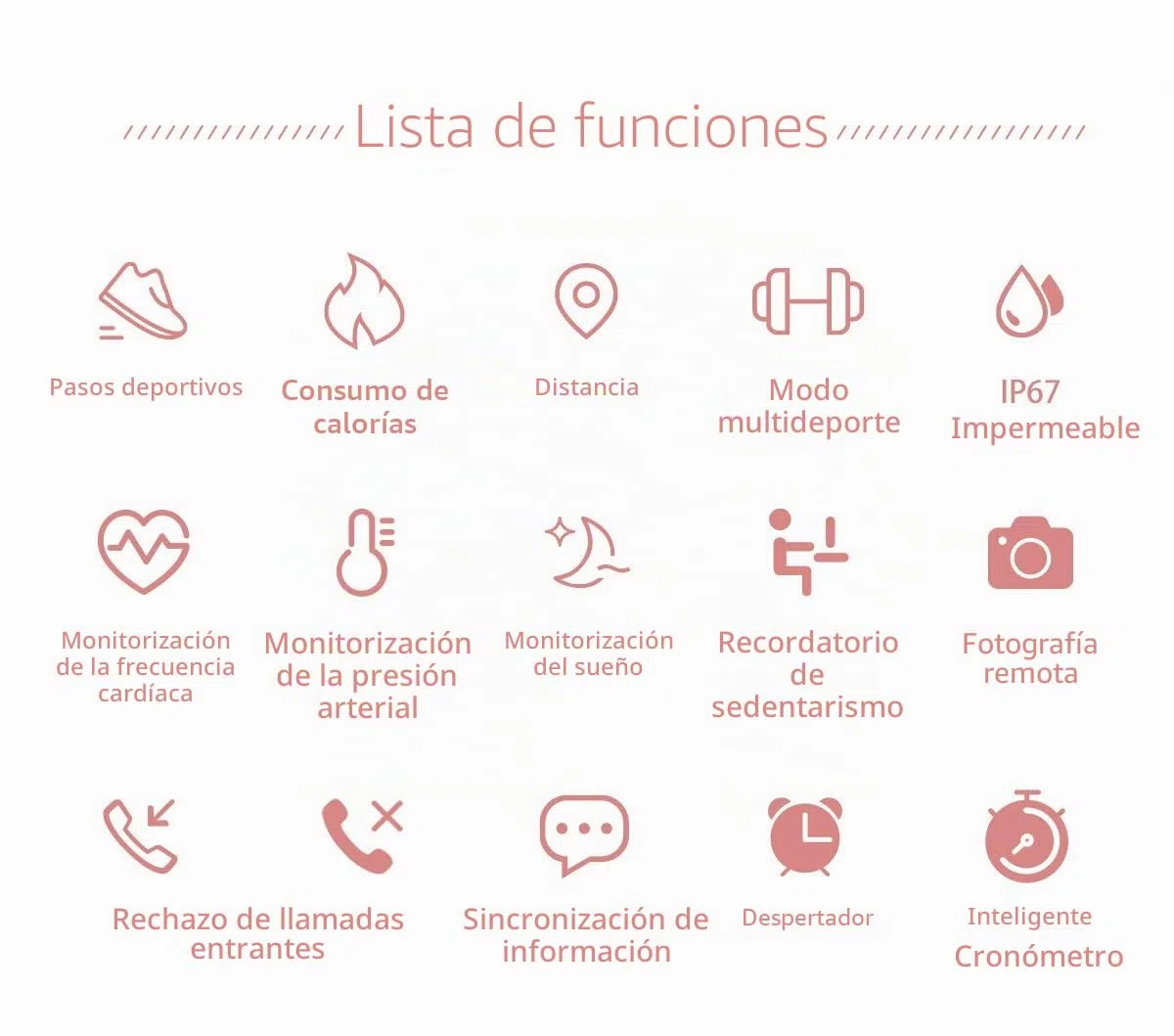 LONGLU Reloj Inteligente para Mujer, Bluetooth smartwatch Compatible con iOS Android iPhone Samsung Fitness Tracker con frecuencia cardíaca Presión Arterial Impermeable podómetro Sleep (Dorado)
