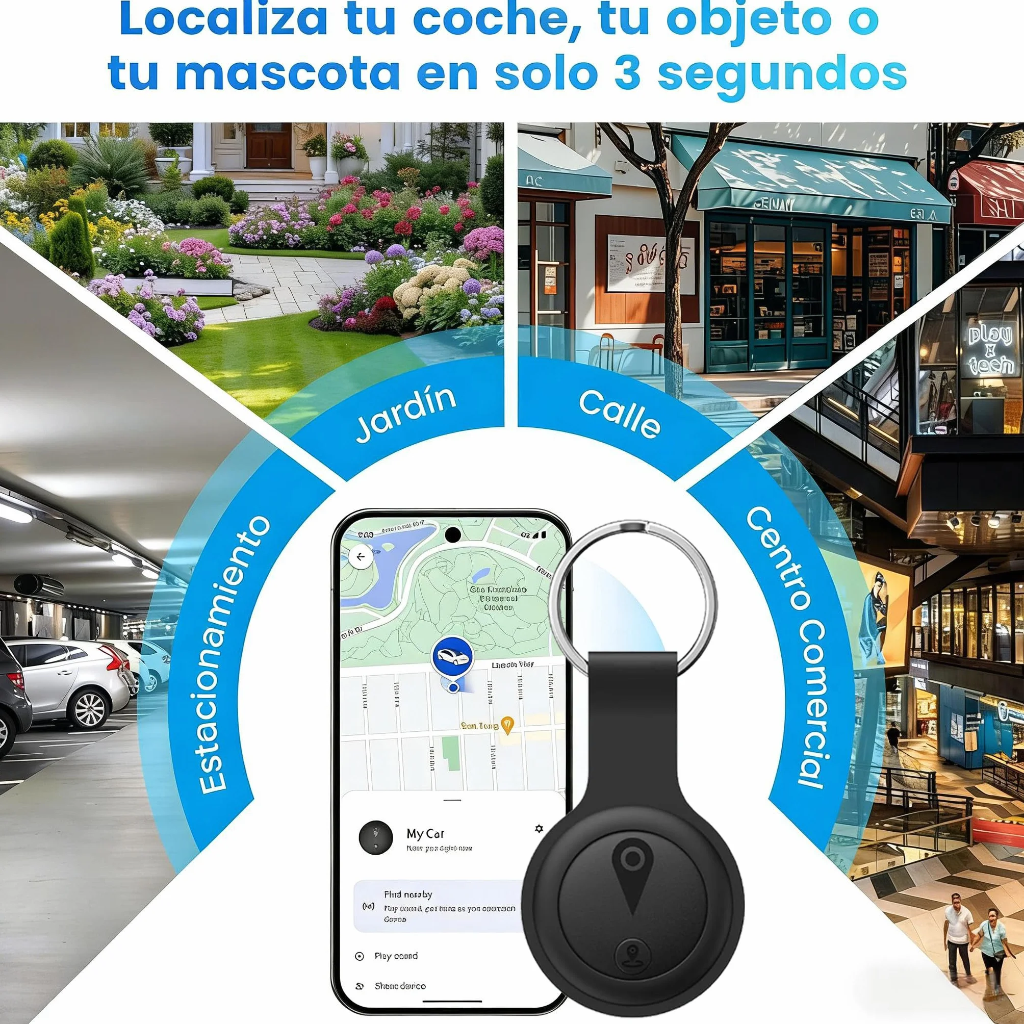 Rastreador GPS para Coche Sin Suscripción 2026 Magnético Localizador GPS