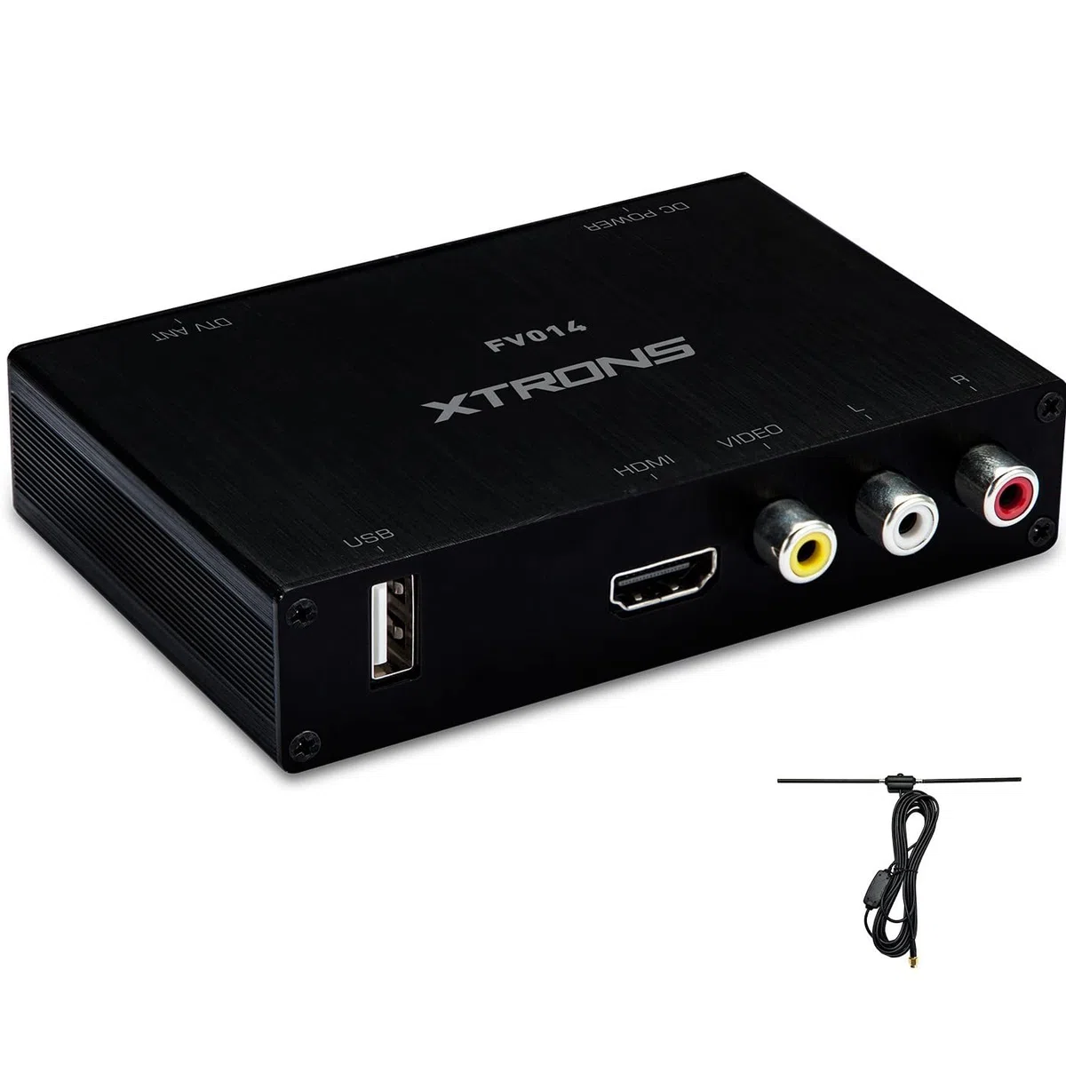 Xtrons Car Digital DVB-T / T2 Caja de TV Freeview HDMI HD USB Sintonizador de TV Receptor Estéreo del Coche Reproductor de DVD Camión Autobús Vehículos