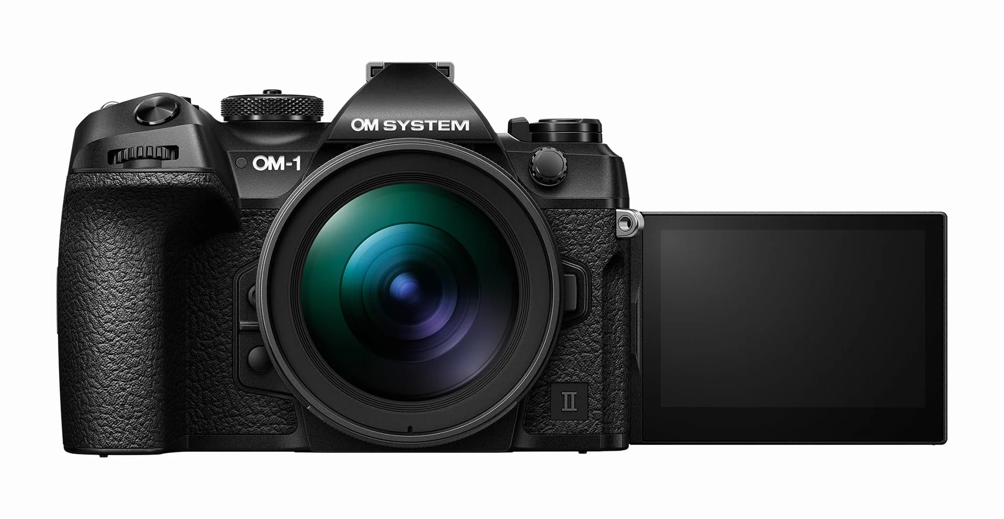 OM System OM-1 Mark II Cámara Micro Cuatro Tercios con M.Zuiko Digital 12-40mm f2.8 Pro II, Sensor apilado de 20 MP BSI, Estabilización de Imagen de 5 Ejes, Negra