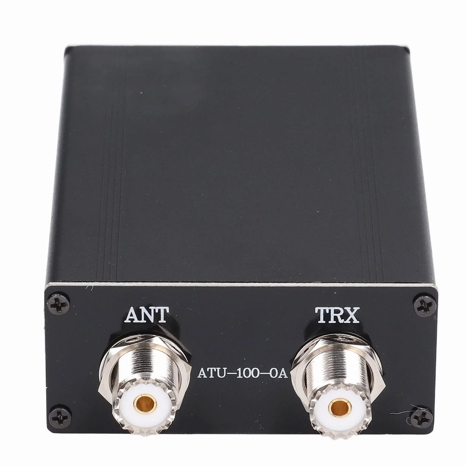 Sintonizador de Antena Automático ATU-100 EXT 1.8-55MHz por N7DDC 7x7, Sintonizador de Antena de Onda Corta de Código Abierto con Carcasa de Metal Ensamblada para Sintonización Automática