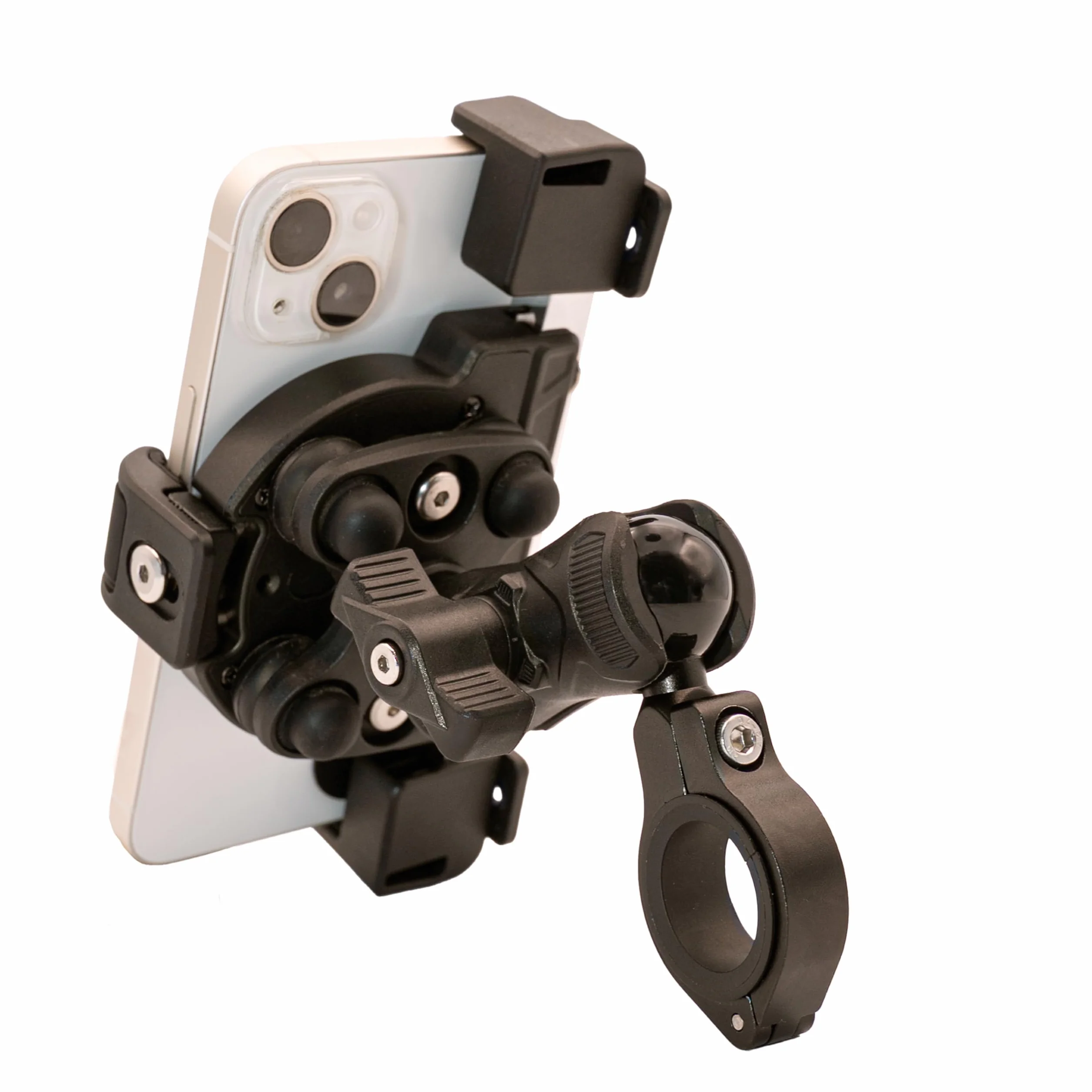 Radg Soporte Móvil Moto, Rotación 360º | Tornillo Antirrobo, Antivibracion