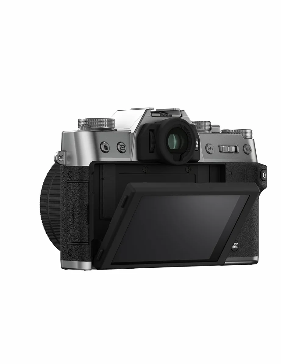 Fujifilm X-T30 II, FUJINON XC15-45mmF3.5-5.6 OIS PZ Kit Color Plata