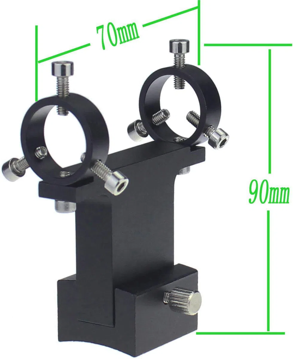 Soporte de puntero láser para telescopio astronómico (para telescopio William tipo cola de milenario) – Obtenga un punto láser en un dispositivo de apunte fresco
