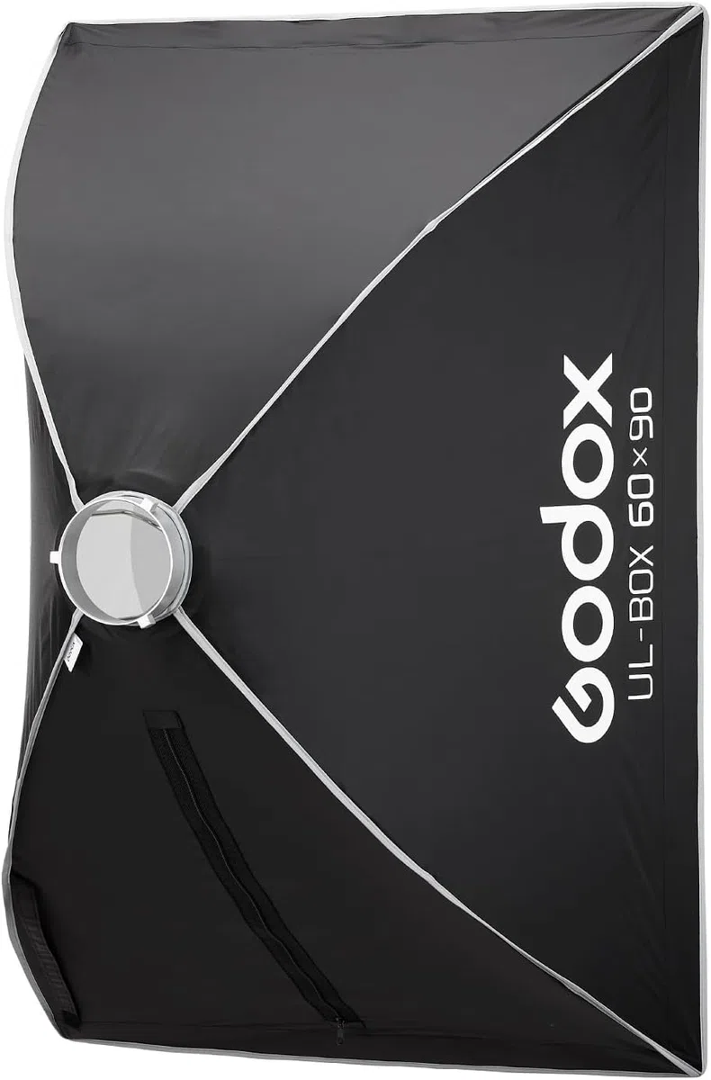 Godox UL-Box 60x90 cm / 24x35 Pulgadas Paraguas Softbox de Liberación Rápida - Softbox Rectangular Compacto，con Difusores，Rápida Instalación, Compatible con Montura Bowens