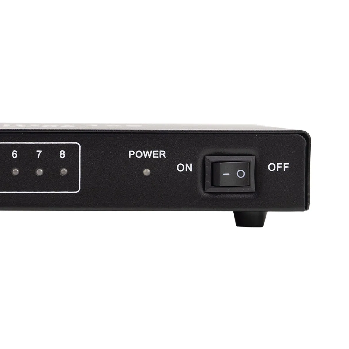 Divisor HDMI, HDMI Splitter 1.4 Premium 4Kx2K, 1x8 8 Puertos HDMI 1080P HDCP 1.3, 3D 4K Blue-Ray