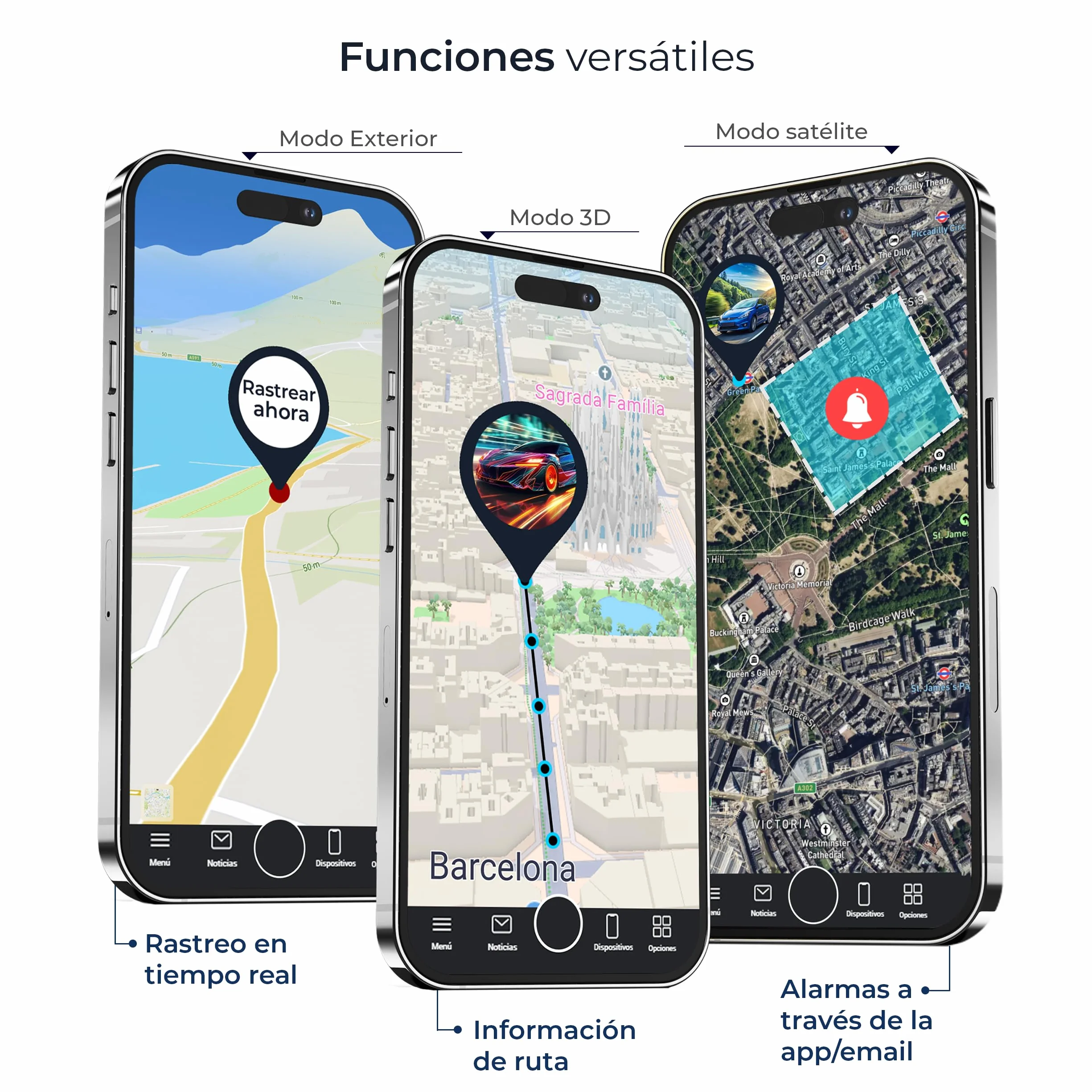 Salind 08 4G Localizador GPS con Conexión OBD para Coche Seguimiento en Tiempo Real