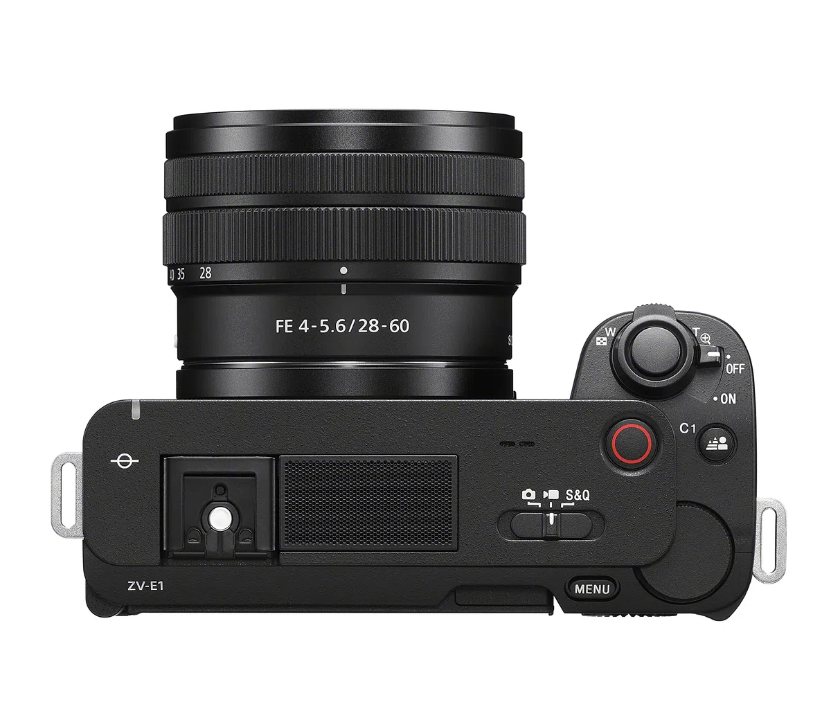 Sony ZV-E1, Cámara vlogging mirrorless full-frame de objetivo intercambiable con 28-60 mm f/4-5.6 (compacta y ligera, 4K 60p, 12.2 MP, sistema de estabilización de 5 ejes y digital)