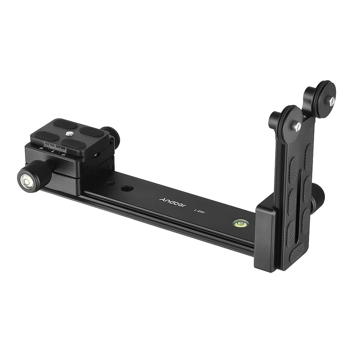 Andoer Lente de Teleobjetivo con Placa Zapata Rápida Sostenedor Largo de la Lente del Soporte Ajustable para Cámara DSLR Trípode Cabeza Compatible con Arca-Swiss