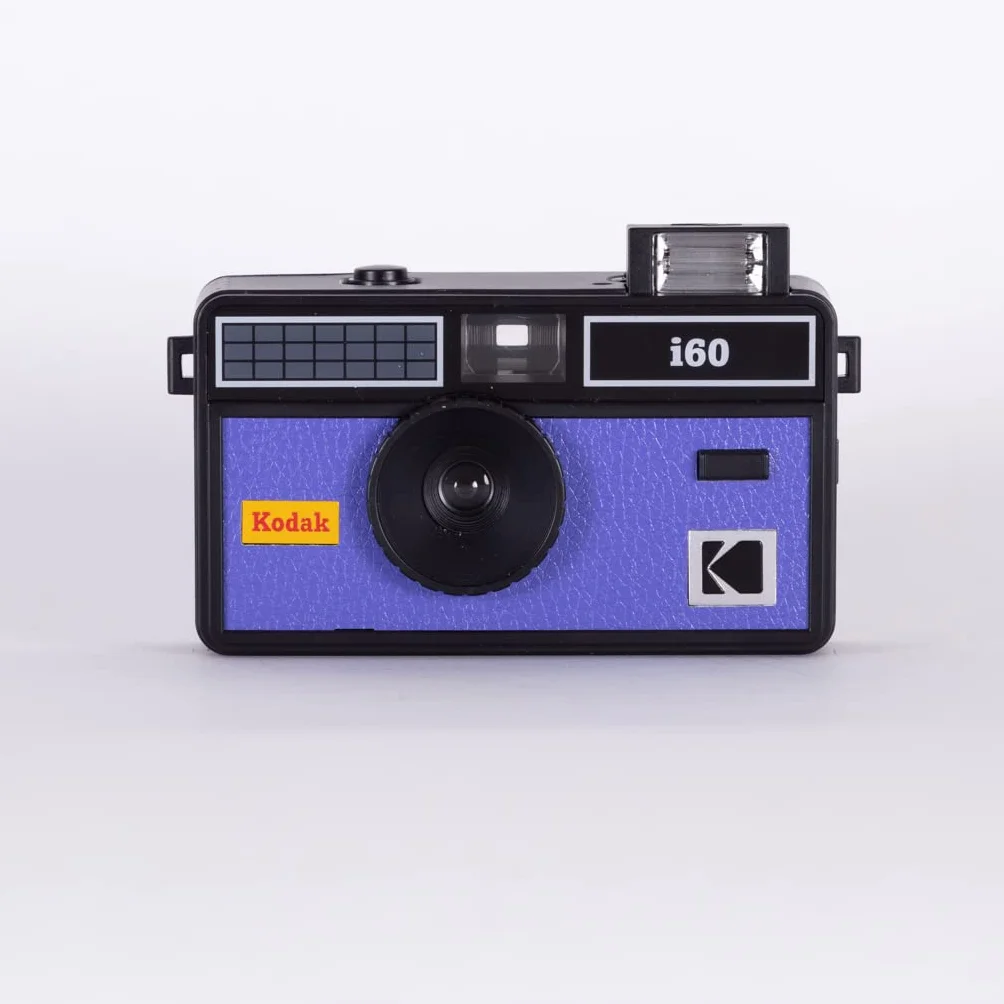 Kodak i60 Cámara de película Reutilizable de 35 mm, Estilo Retro, sin Enfoque, Flash Integrado, Prensa y Flash emergente (Muy Peri)