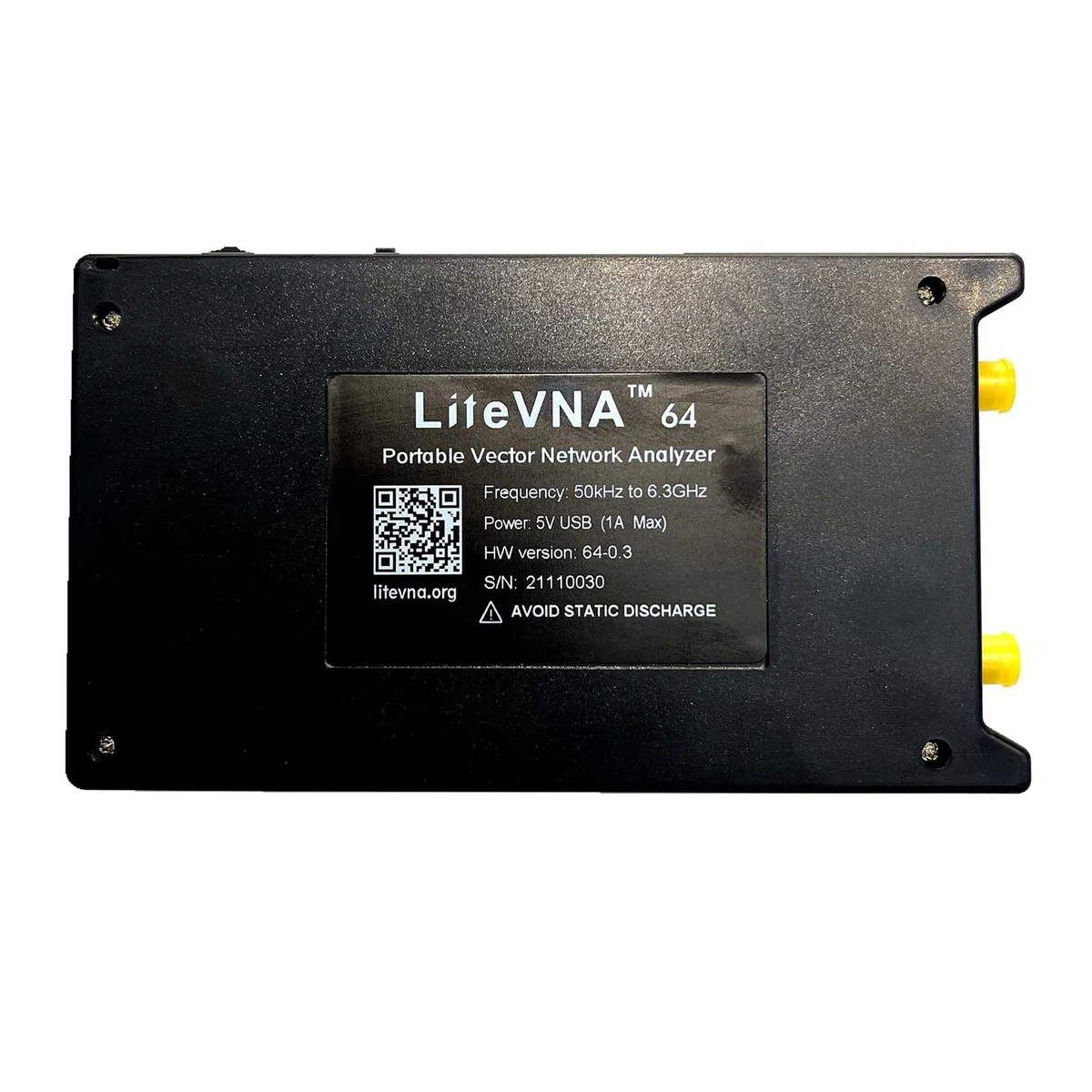 Nuevo LiteVNA-64 50KHz-6.3GHz LiteVNA 4Inch Pantalla táctil Vector Analizador de red UHF Analizador de antena de NanoVNA